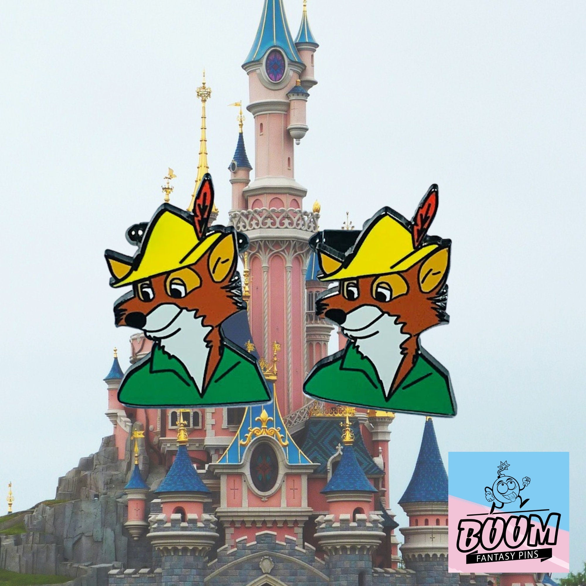 Cufflinks – Monsieur Hood from Robin Hood – Disney Fantasy