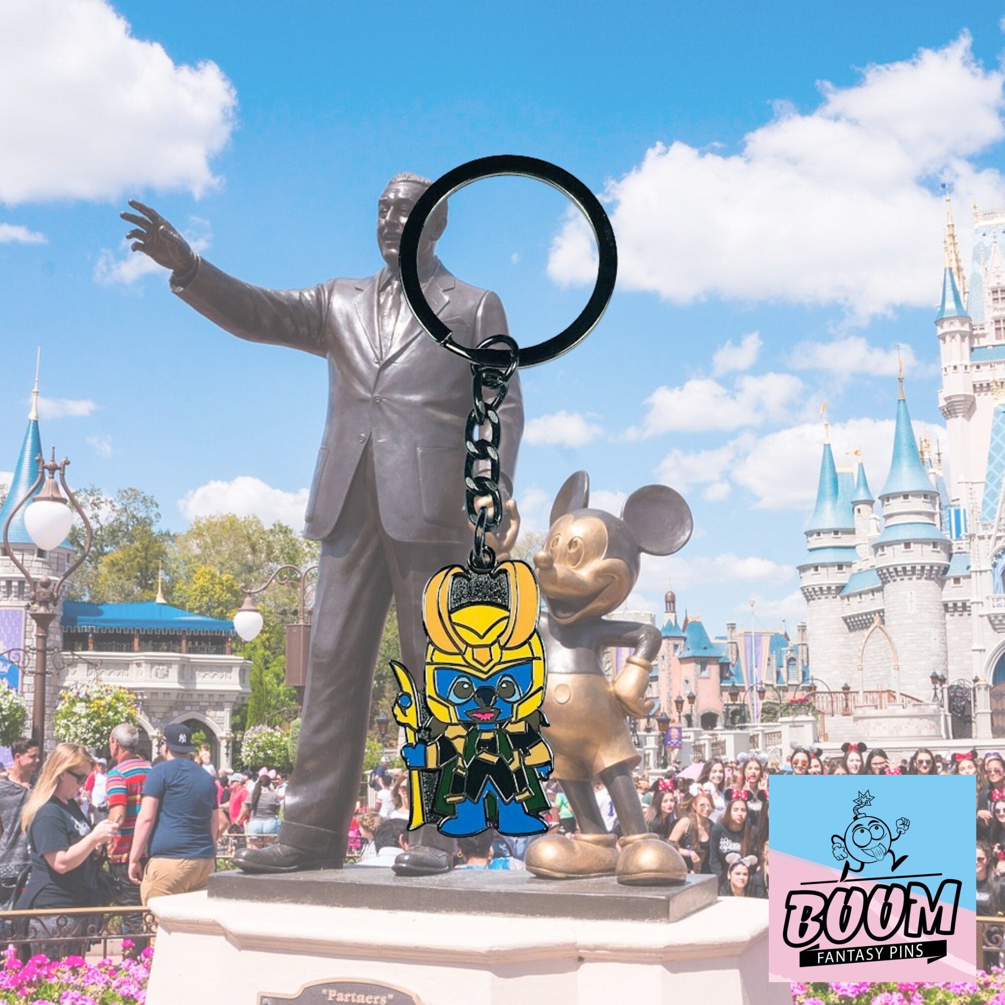 Porte-clés – Stitch Expérience 626 de Lilo &amp; Stitch – Disney Fantasy