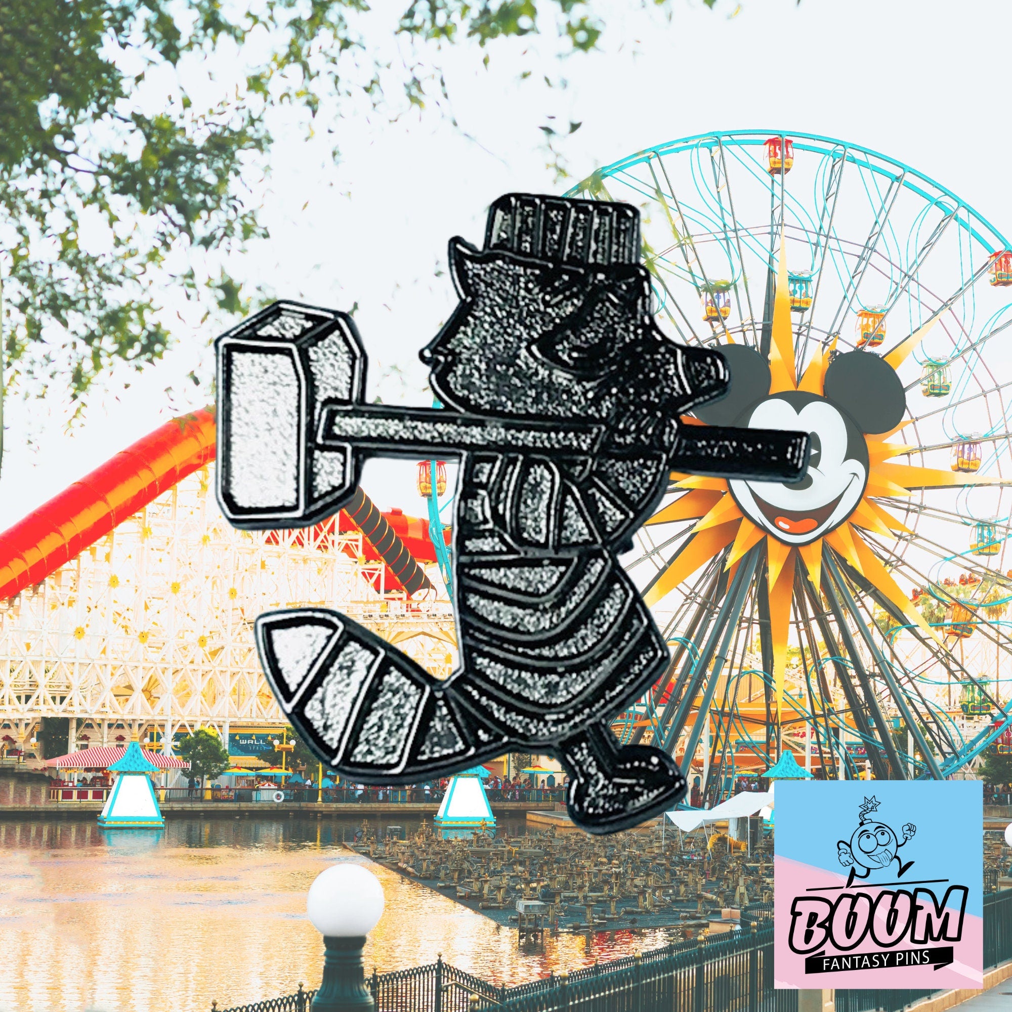 Pin – Mapache de Robin Hood – Disney Fantasy