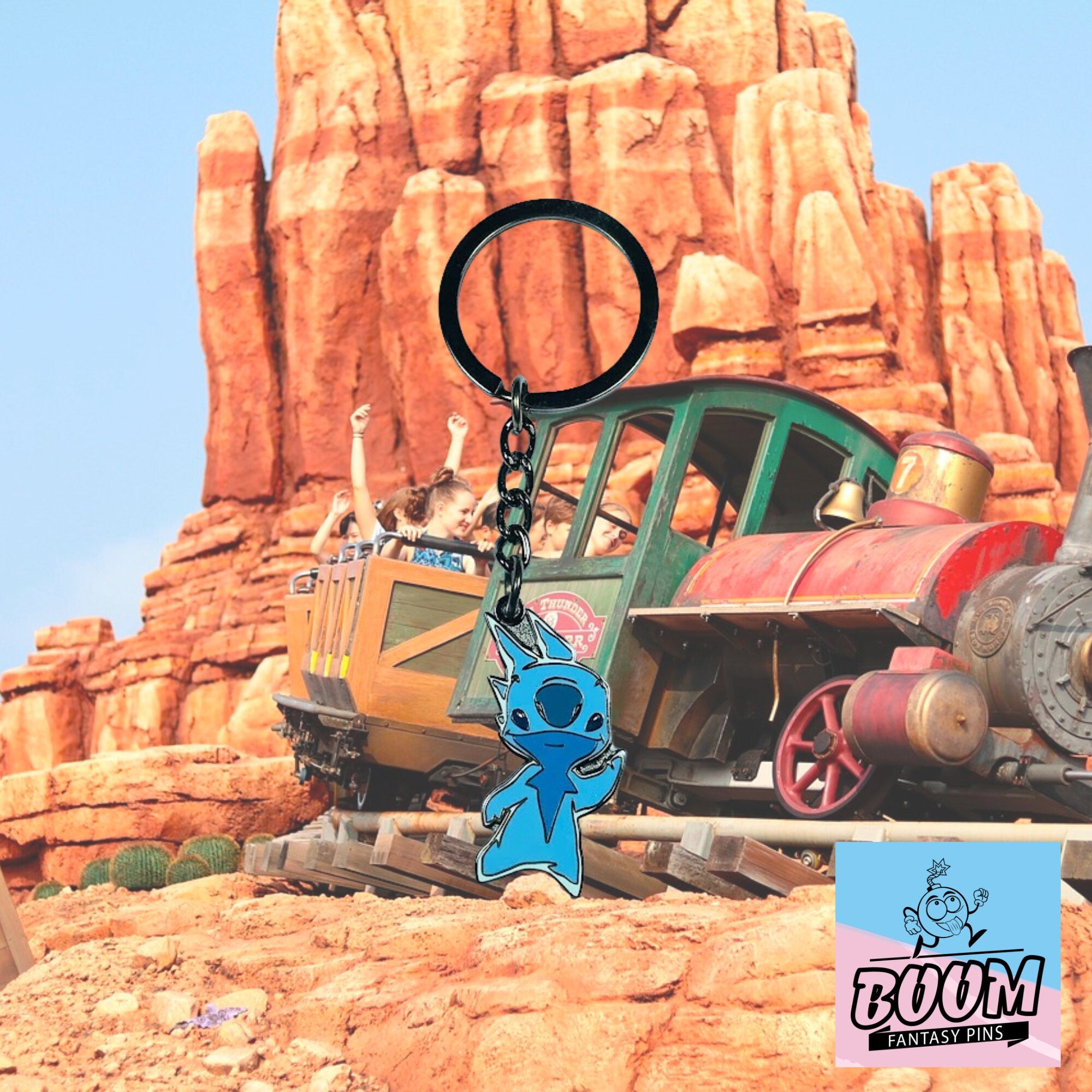 Llavero – Experimento Granizado 523 de Lilo y Stitch – Disney Fantasy