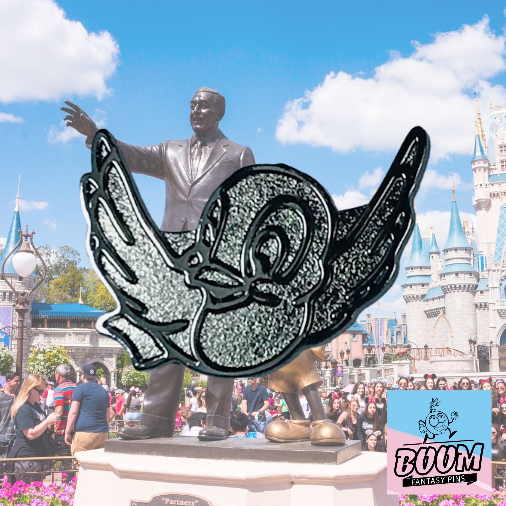 Pin – Pink Bird from Snow White Disney Fantasy