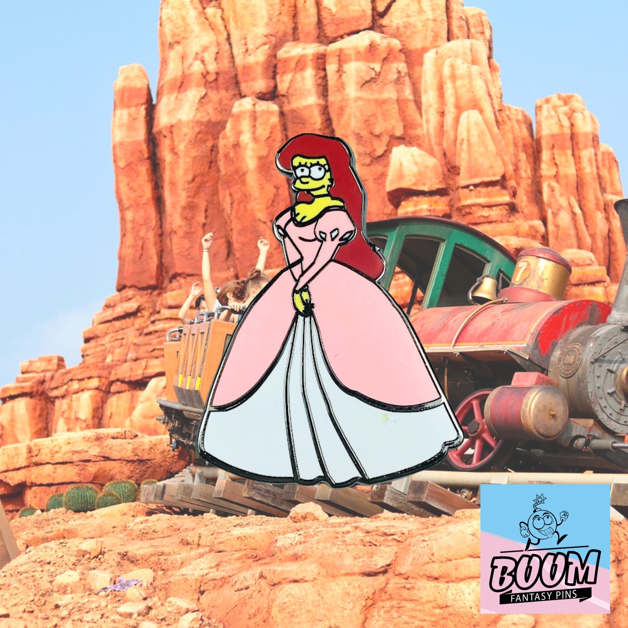 Épingle – Lisa Simpson des Simpson – Disney Fantasy