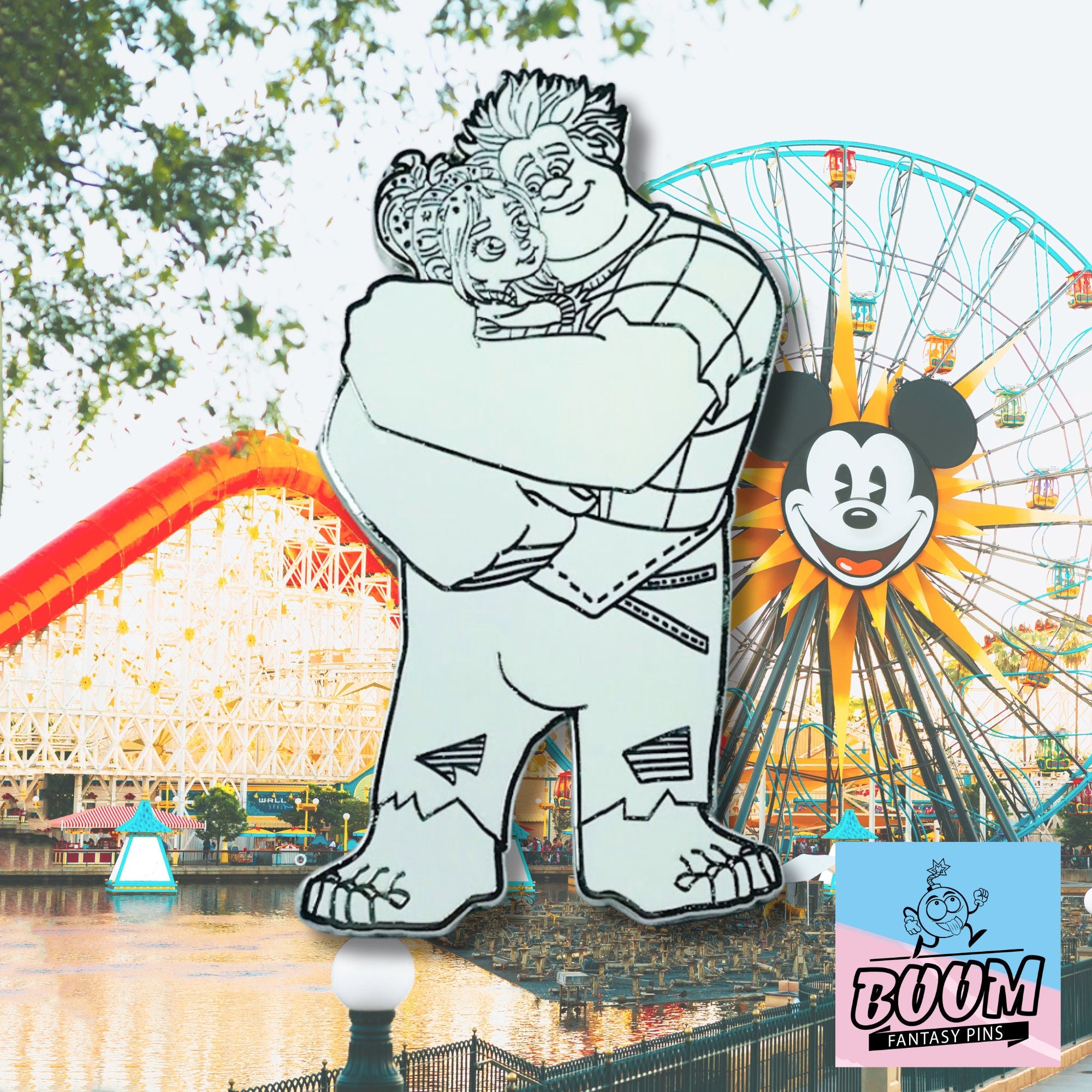 Pin – Ralph y Vanellope von Schweetz de Wreck-It Ralph – Disney Fantasy