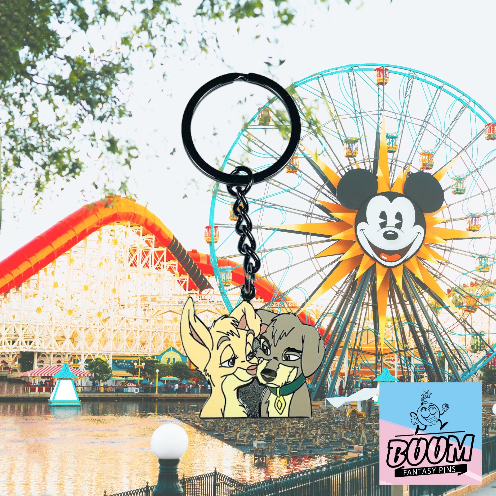 Llavero – La Dama y el Vagabundo de La Dama y el Vagabundo – Disney Fantasy