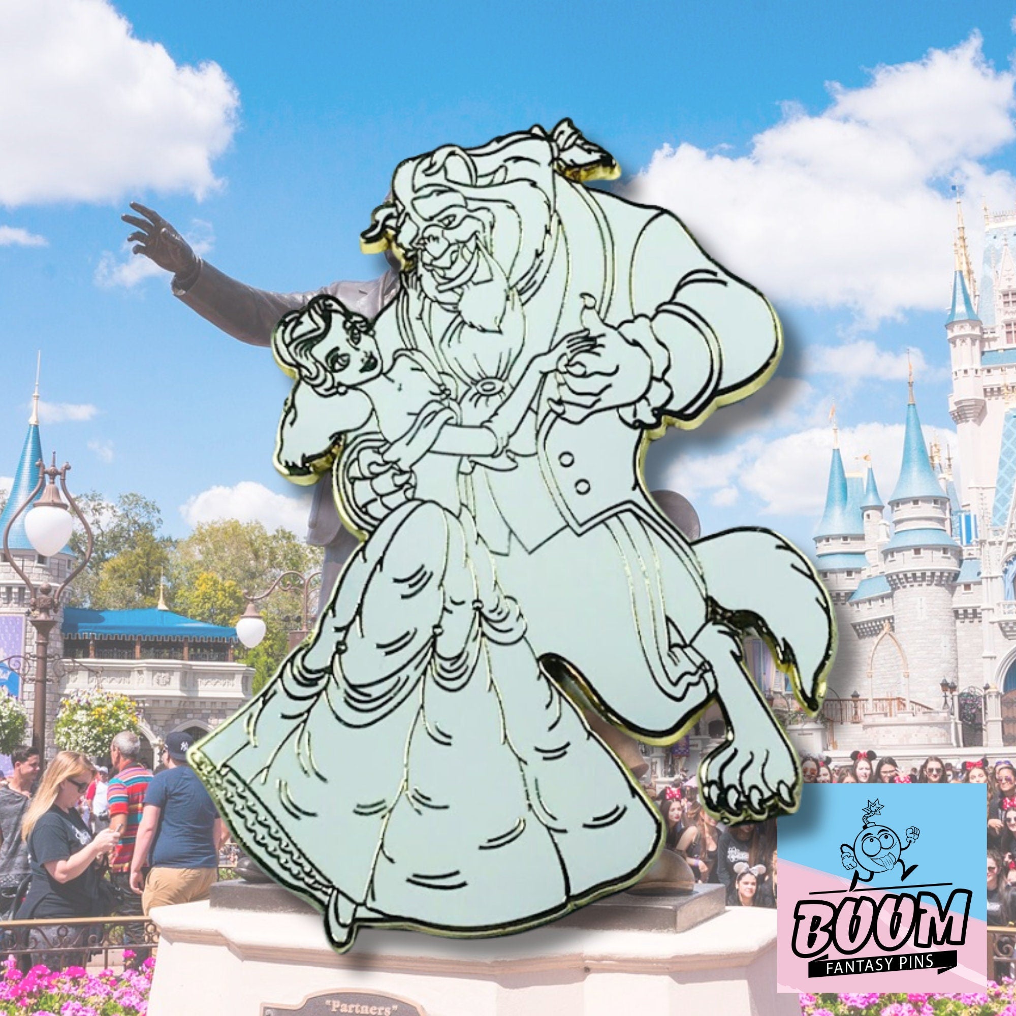 Pin – Bella de La Bella y la Bestia – Disney Fantasy