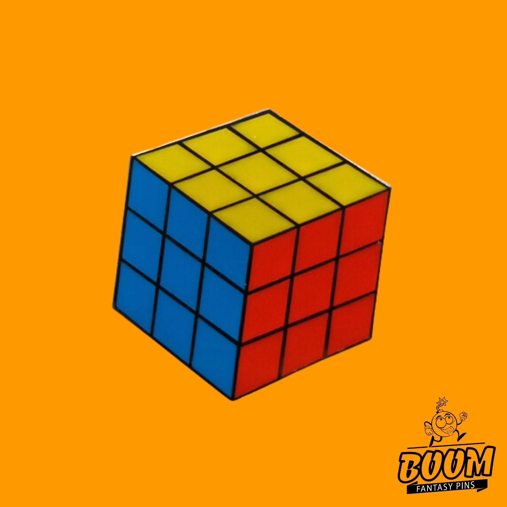 Épingle – Rubik's Cube de Rubik's Cube – Marque de casse-tête magique
