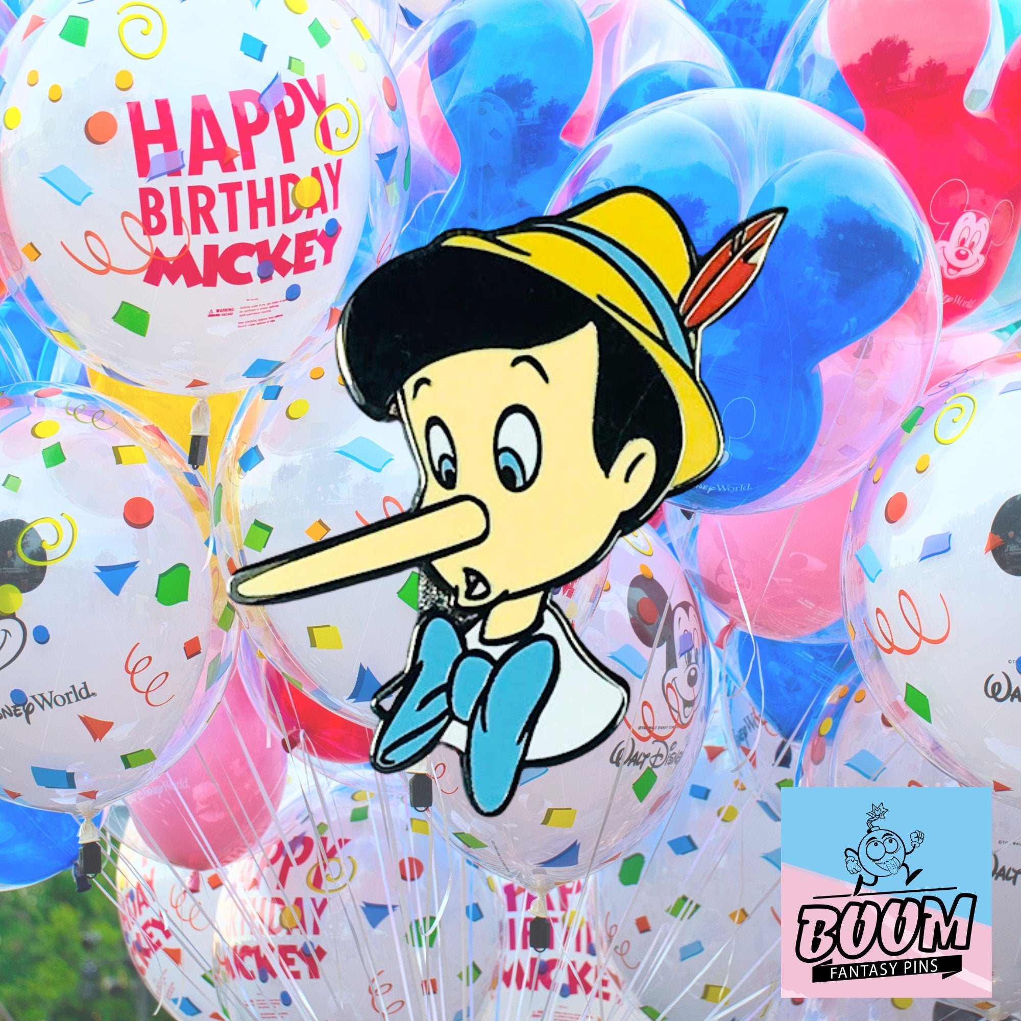 Pin's – Pinocchio du film Pinocchio de Disney Fantasy