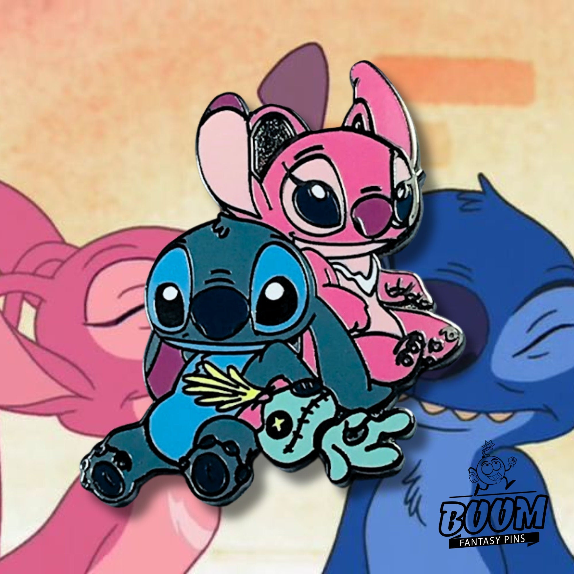 Épingle – Expérience 626 Stitch et Expérience 624 Angel de Lilo et Stitch – Disney Fantasy