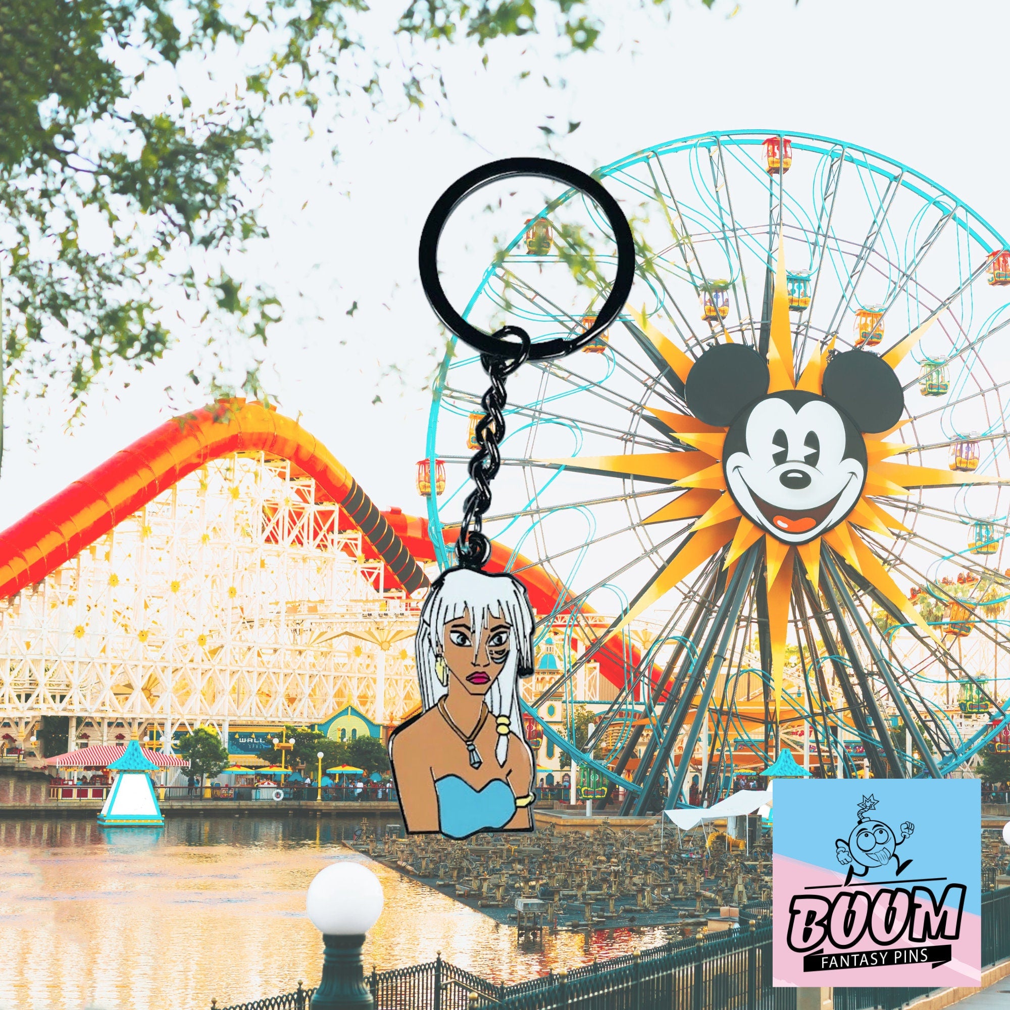 Porte-clés – Reine Kida d'Atlantide, l'empire perdu – Disney Fantasy