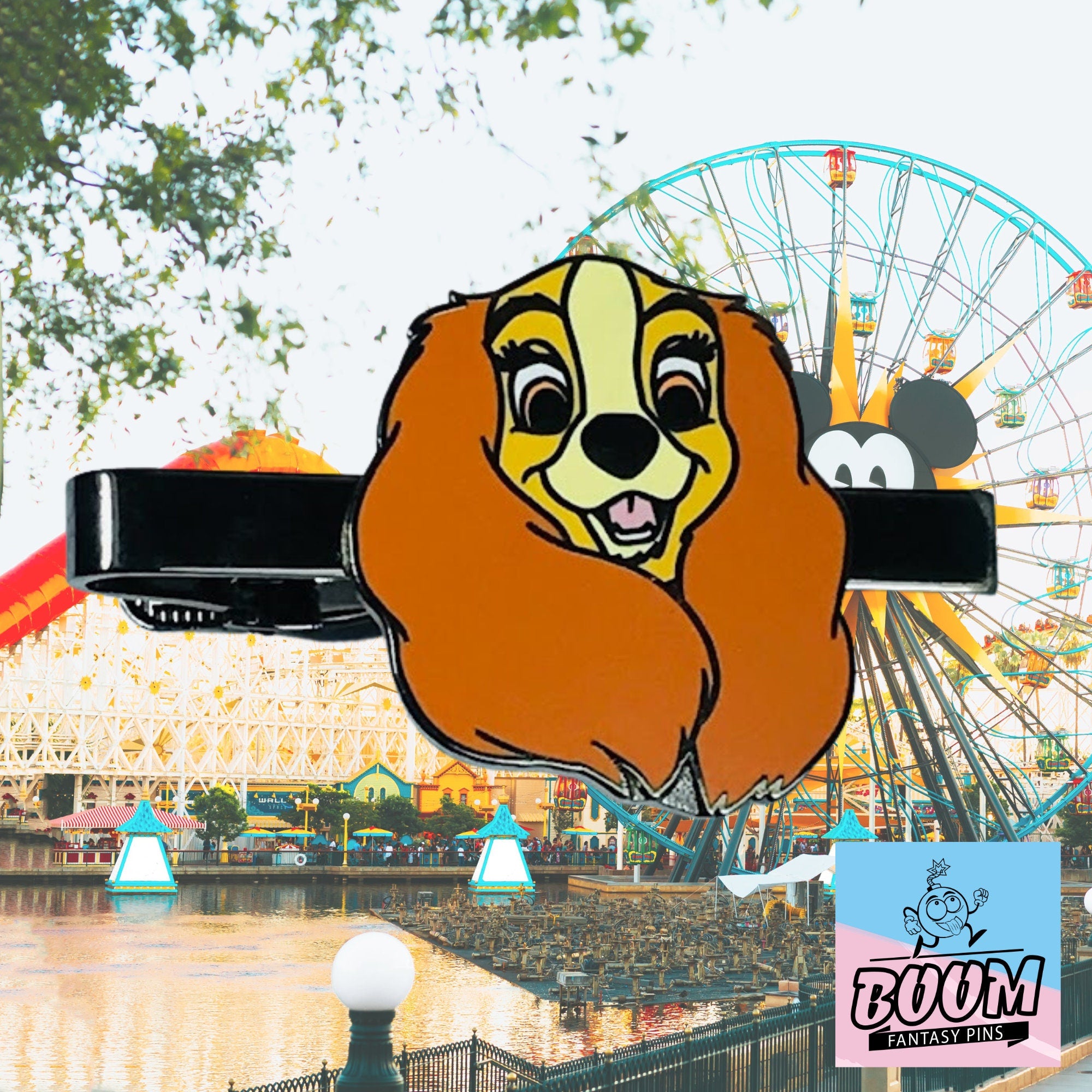 Tie Clip – Lady from Lady and the Tramp – Disney Fantasy
