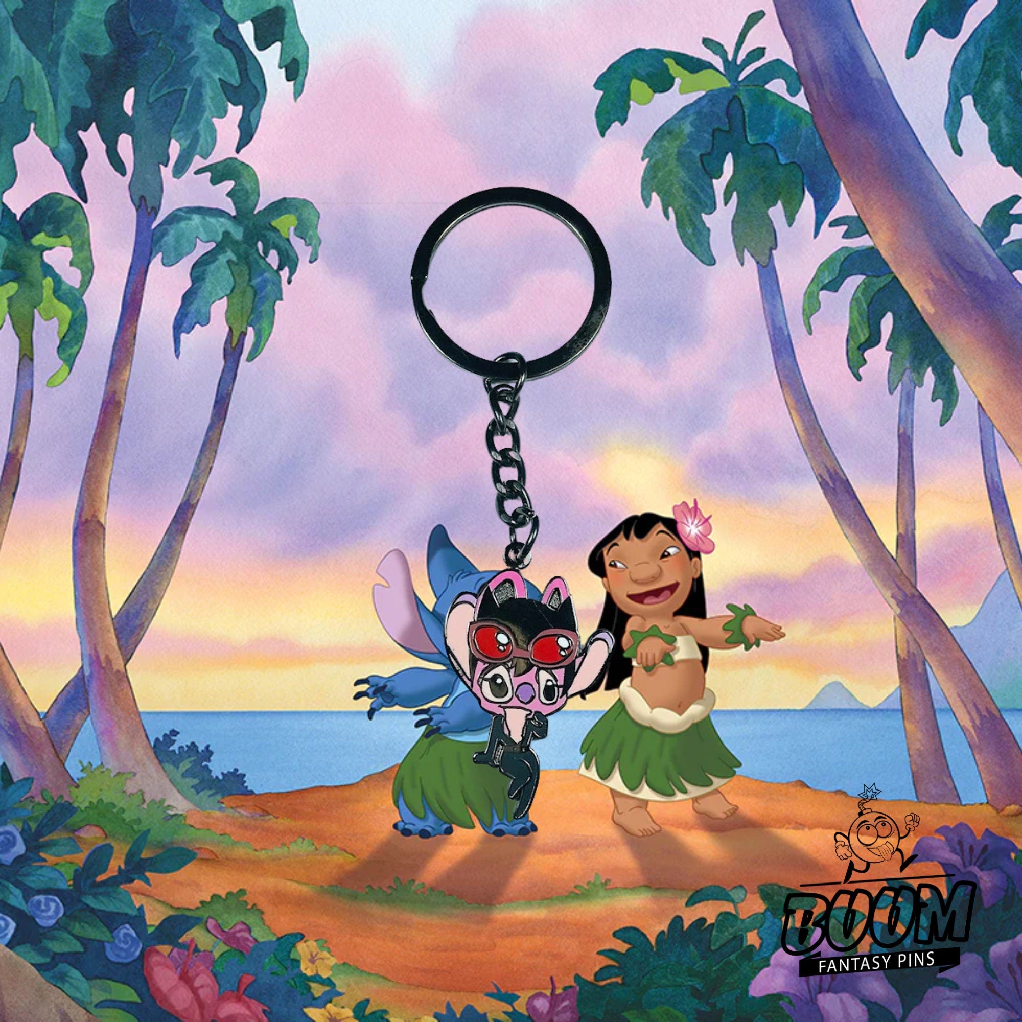 Llavero – Experimento Ángel 624 de Lilo y Stitch – Disney Fantasy