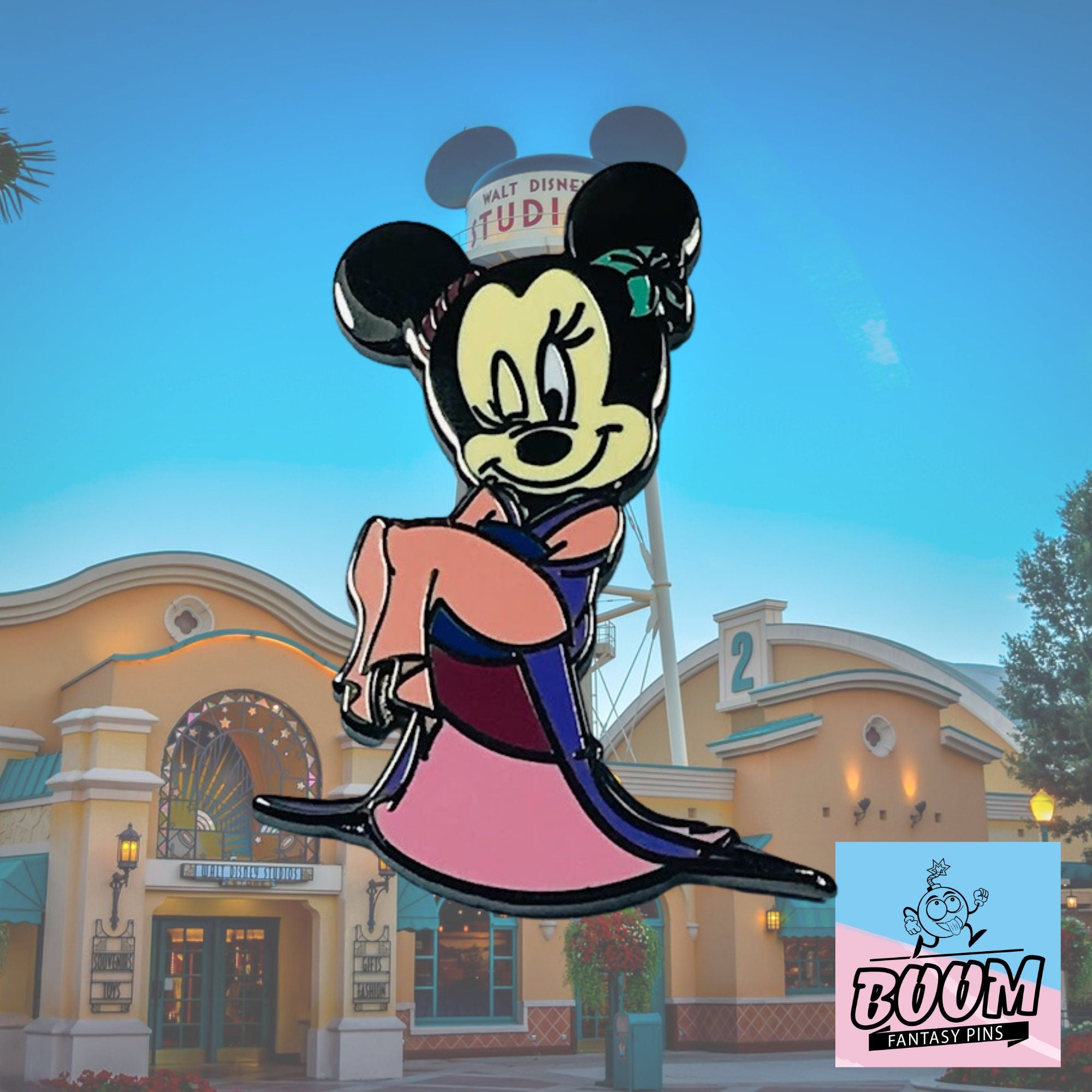 Pin – Minnie Mouse como Mulan de Mulan – Disney Fantasy