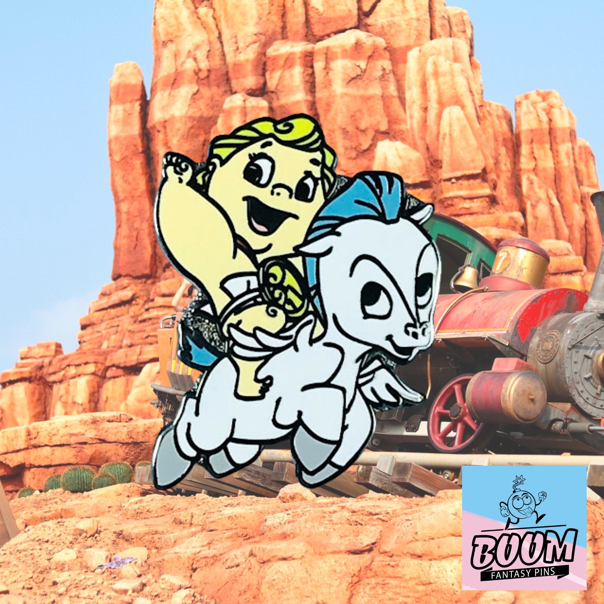 Pin's – Hercule et Pégase du film Hercule – Disney Fantasy