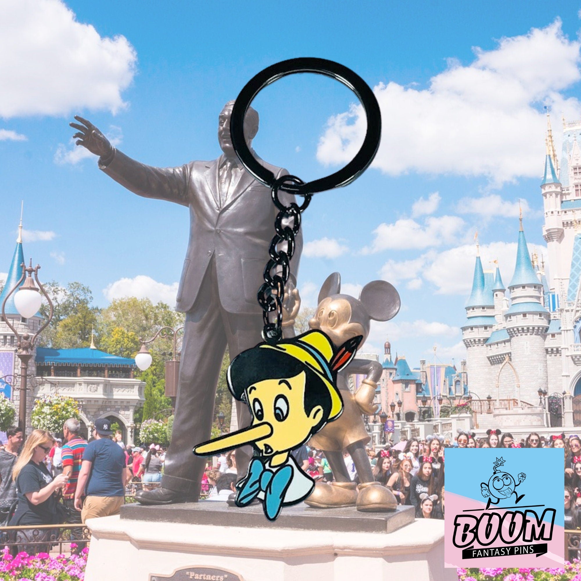 Porte-clés – Pinocchio du film Pinocchio de Disney Fantasy