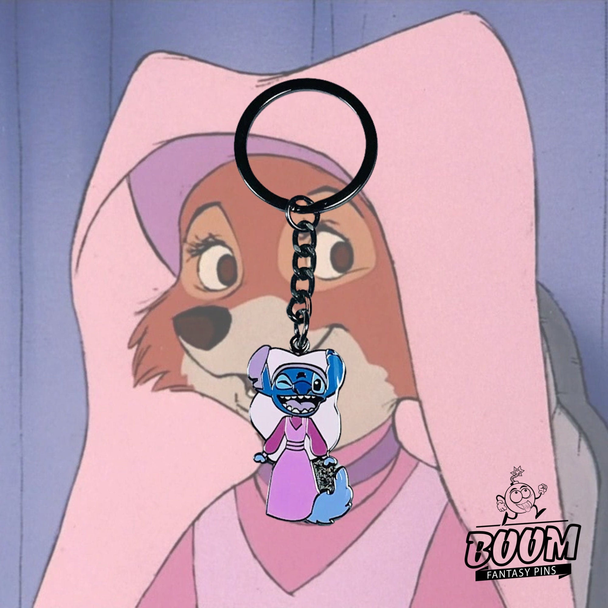 Llavero – Experimento 626 como Lady Marian de Lilo y Stitch – Disney Fantasy