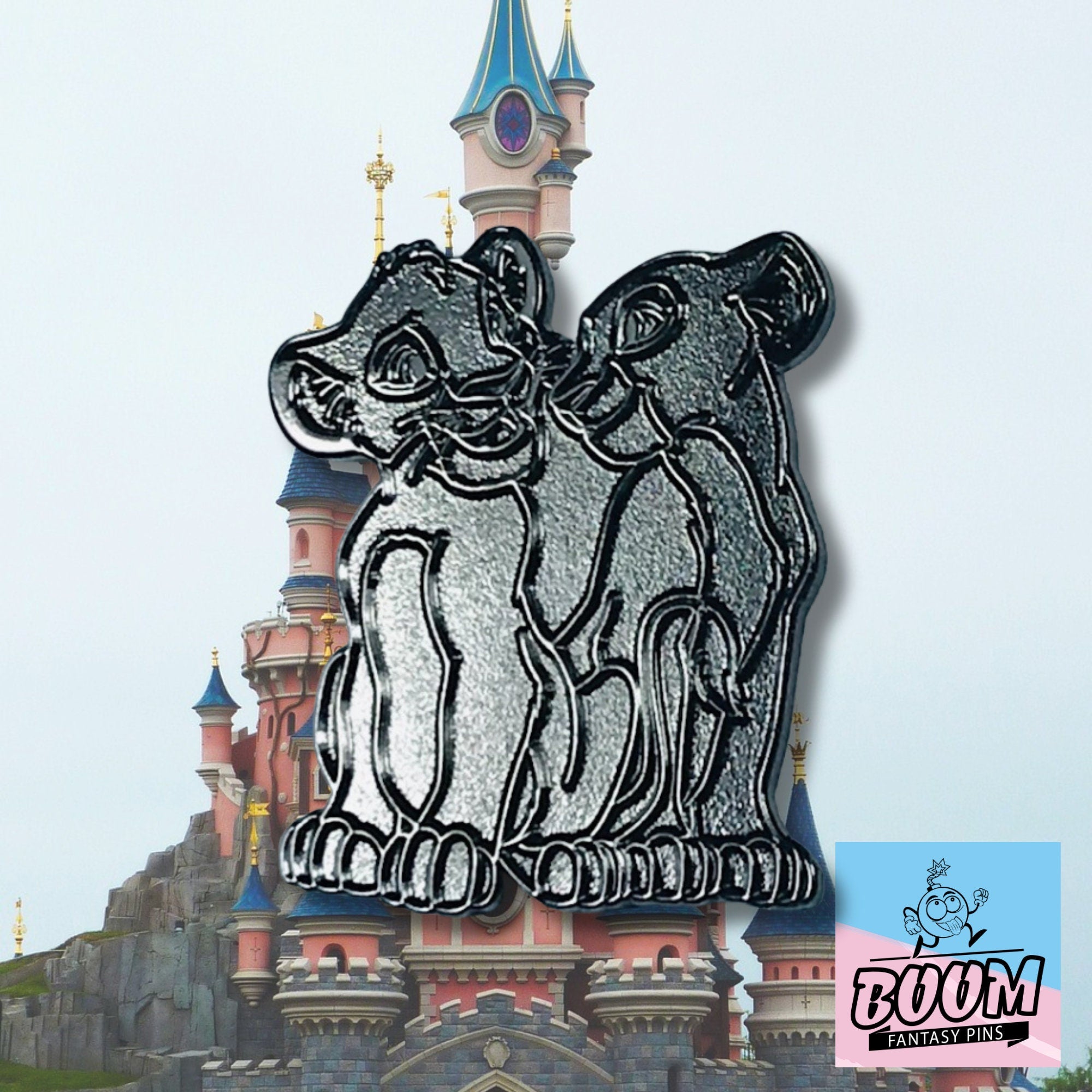 Pin – Simba y Nala de El Rey León – Disney Fantasy