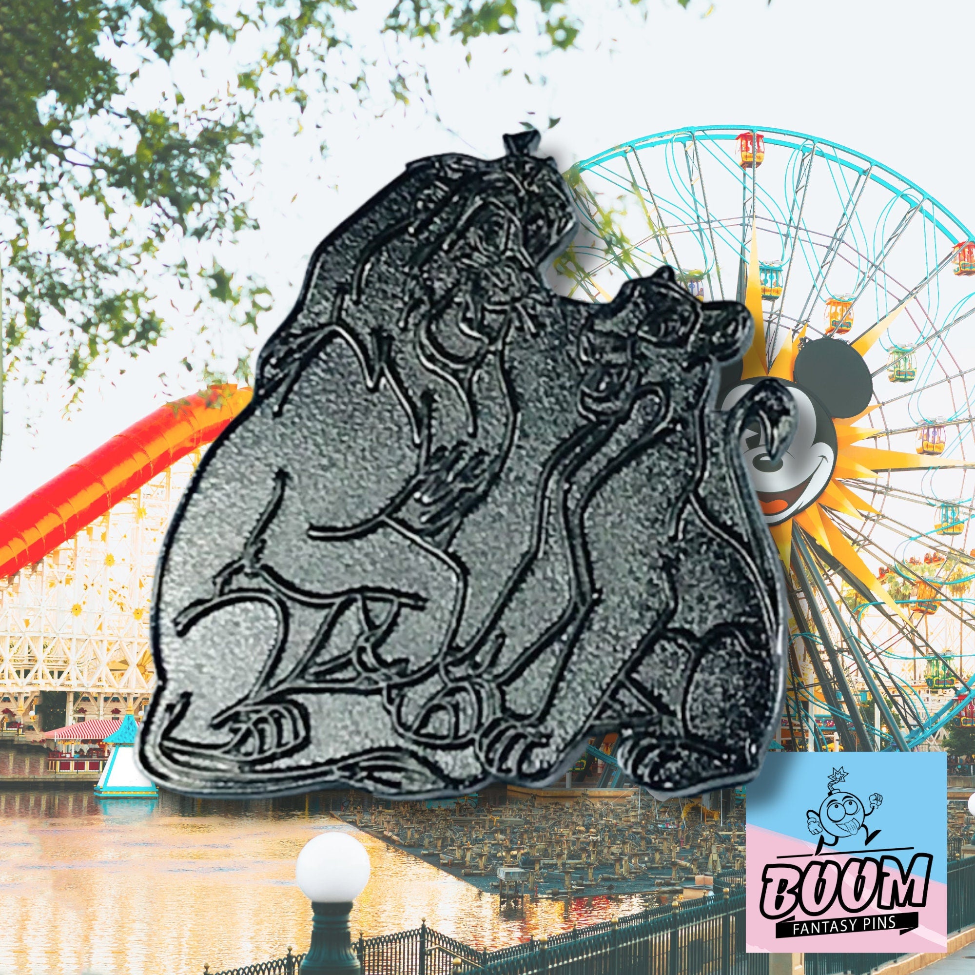 Pin – Simba y Nala de El Rey León – Disney Fantasy