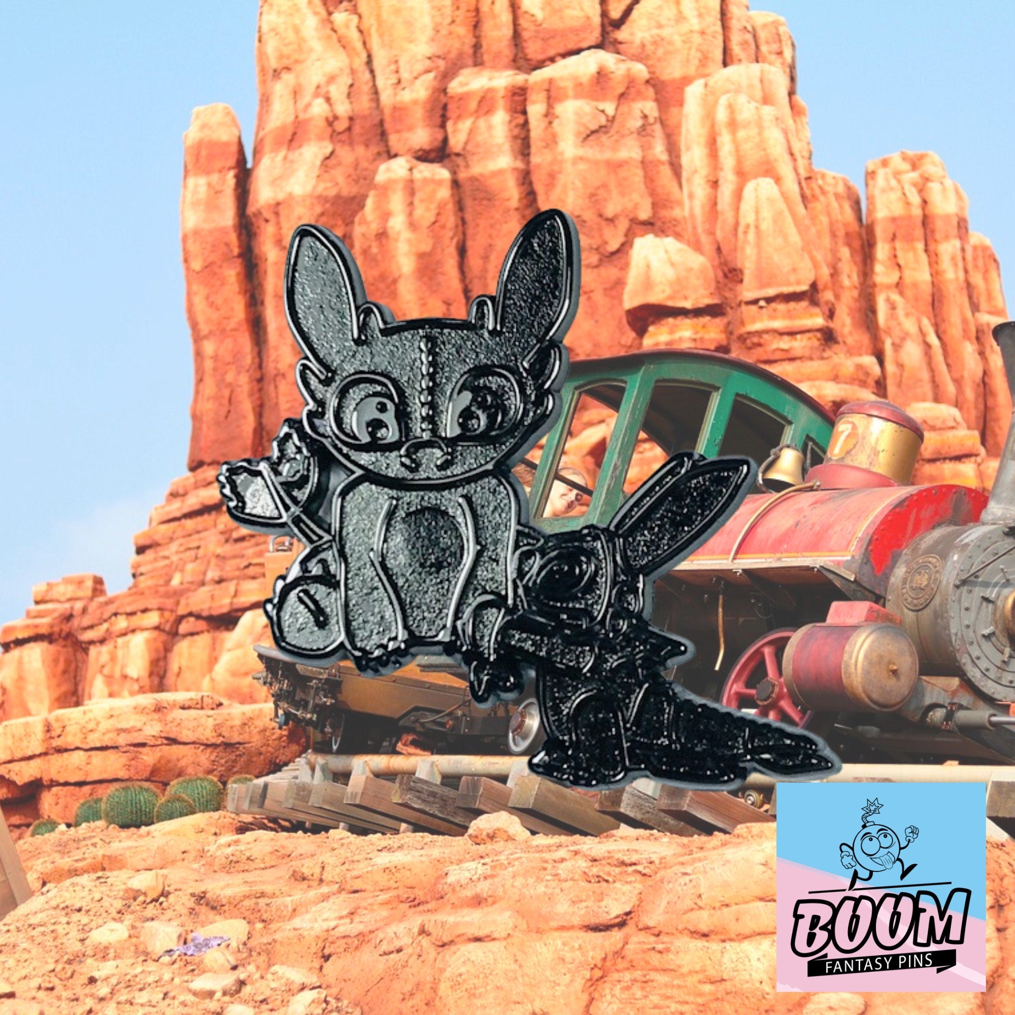 Épingle – Stitch et Krokmou de Lilo &amp; Stitch – Disney Fantasy