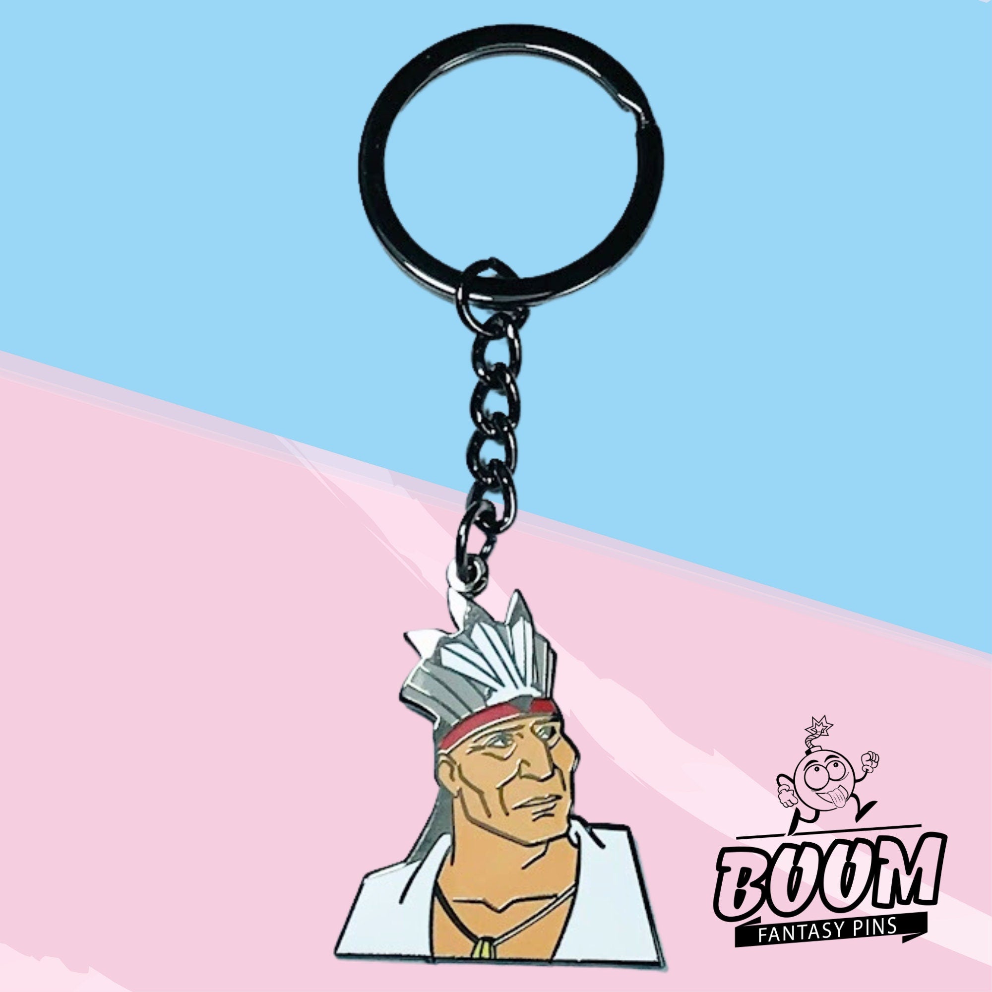 Llavero del Jefe Powhatan de Pocahontas – Disney Fantasy