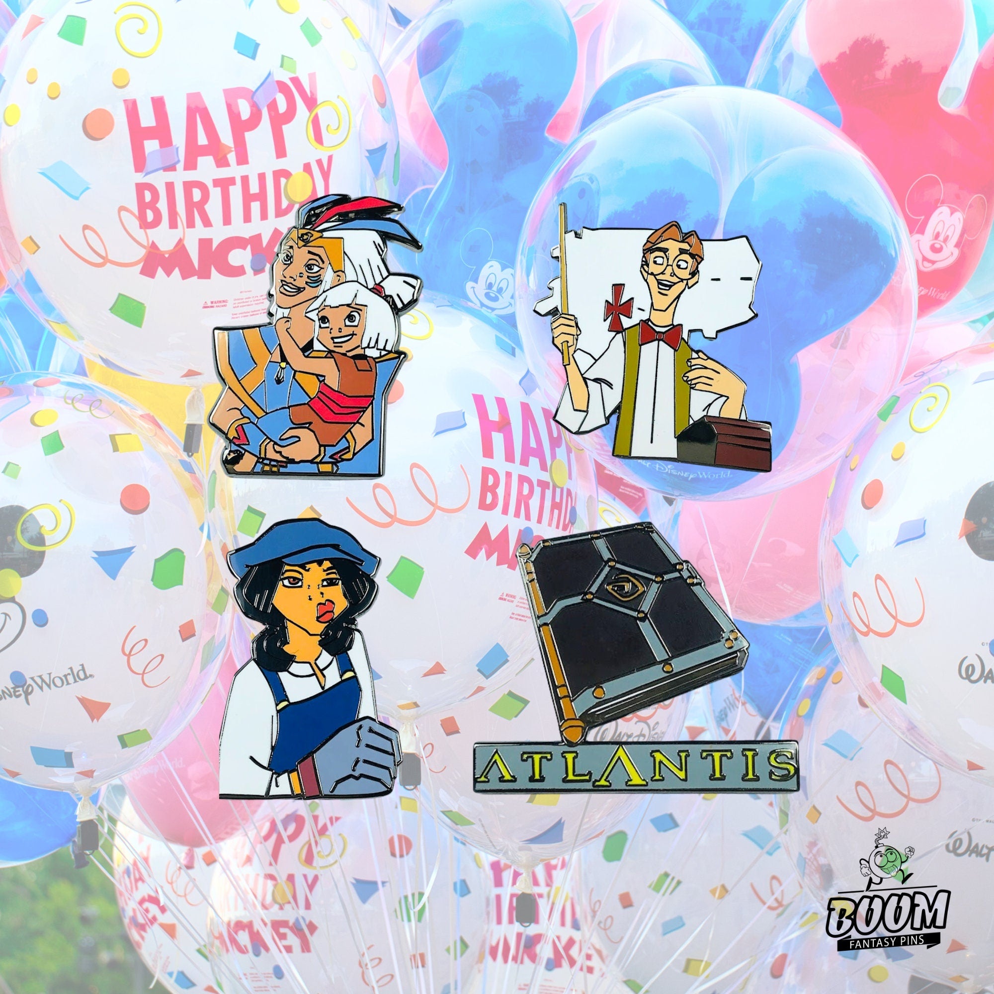 Pin – Audrey Ramírez de Atlantis: El Imperio Perdido – Disney Fantasy