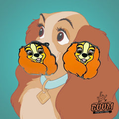 Boutons de manchette – La dame de La Belle et le Clochard – Disney Fantasy