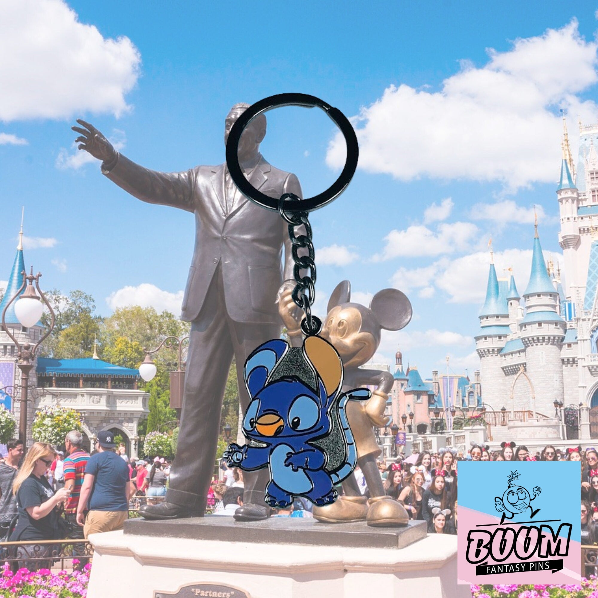 Llavero – Experimento Doubledip 002 de Lilo y Stitch – Disney Fantasy