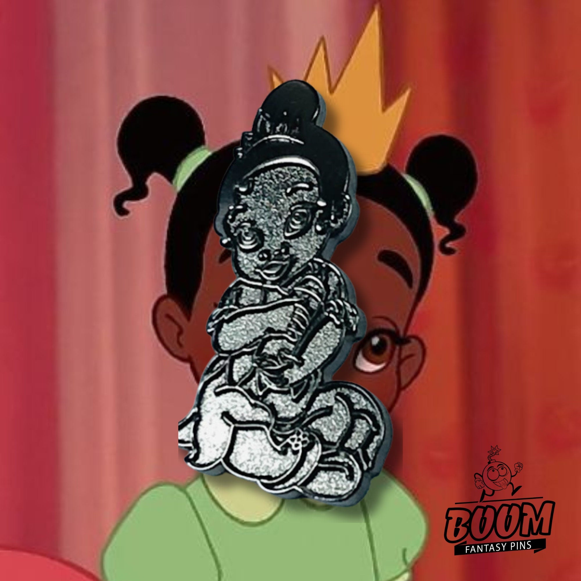 Pin's – Princesse Tiana du film La Princesse et la Grenouille – Disney Fantasy