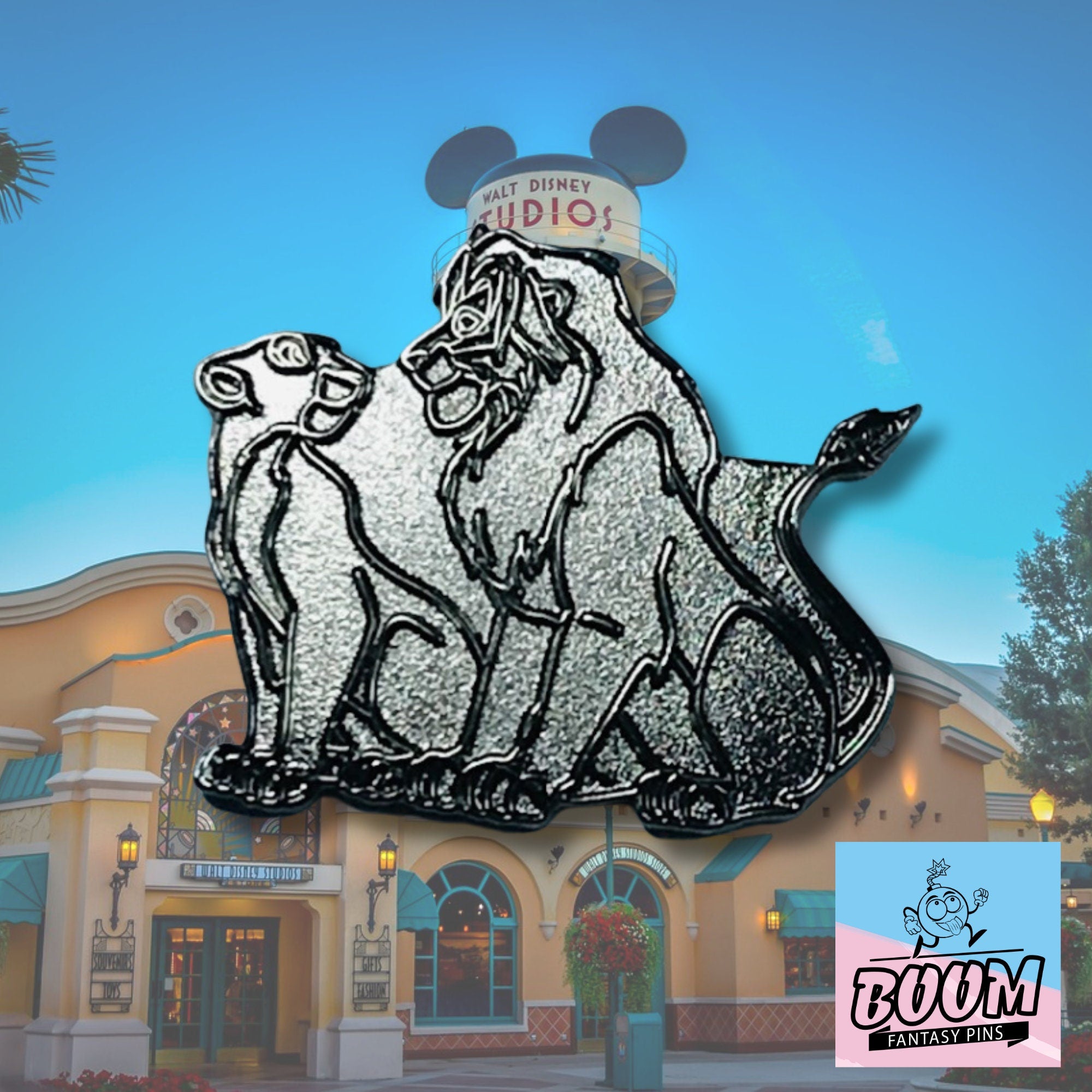Pin – Simba y Nala de El Rey León – Disney Fantasy