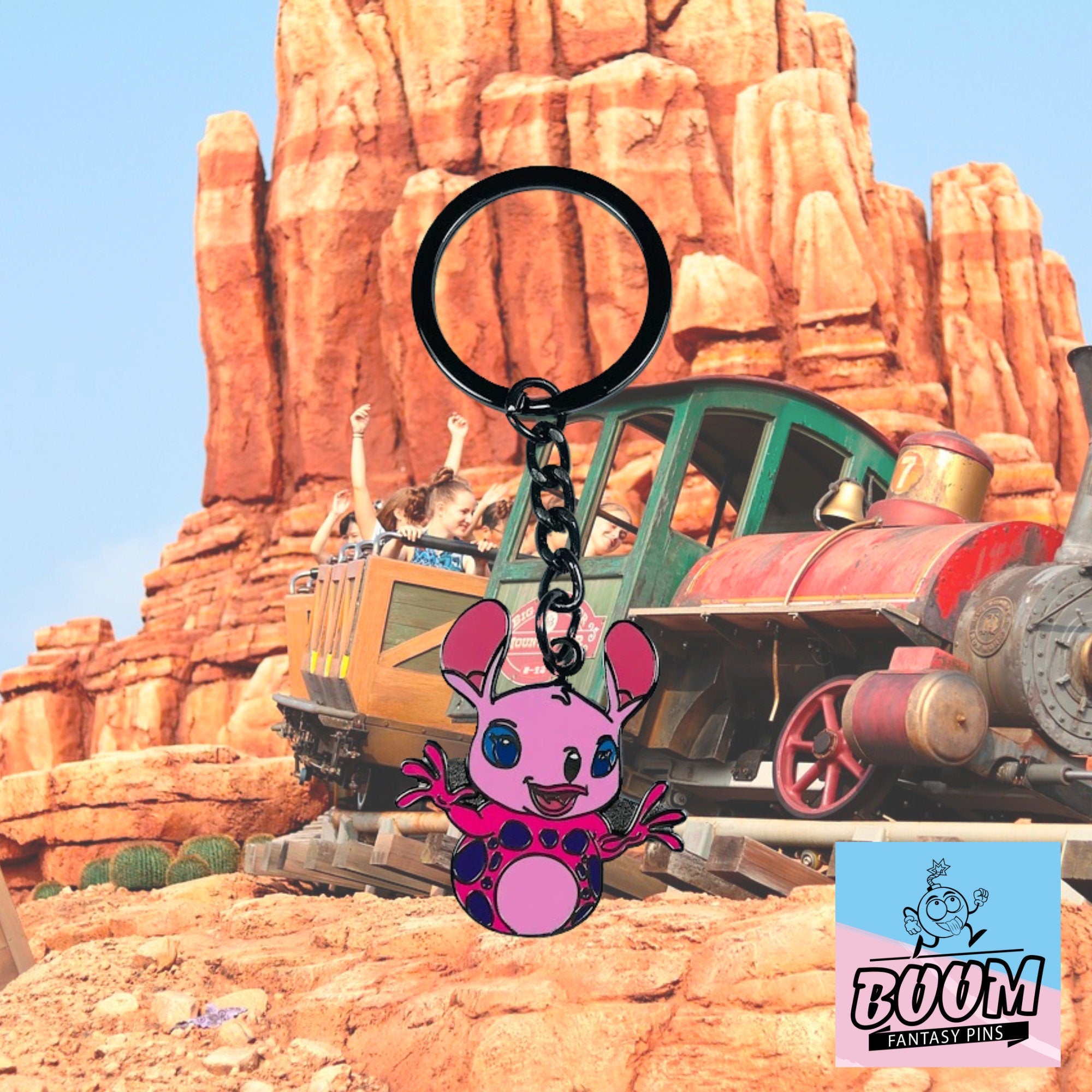 Llavero – Experimento 275 Cosquillas en la barriga de Lilo y Stitch – Disney Fantasy