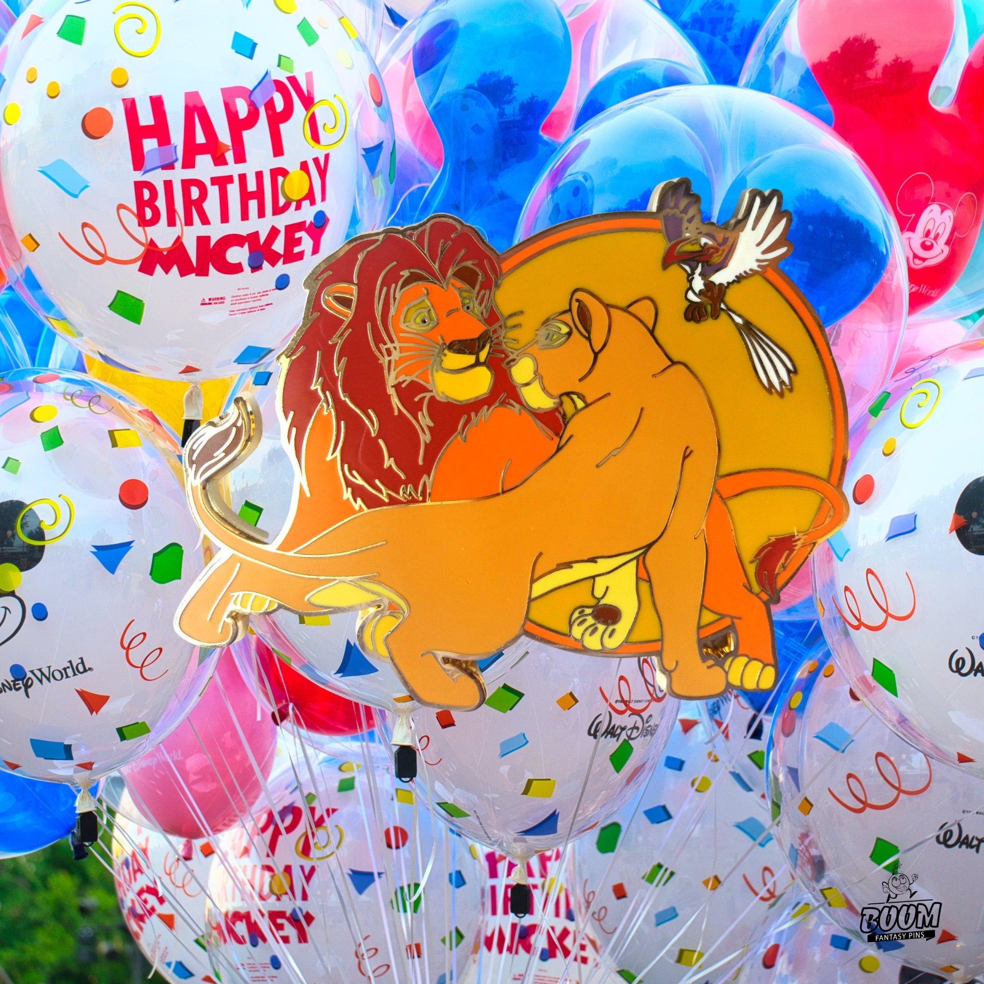 Pin – Simba Nala y Zazu de El Rey León – Disney Fantasy