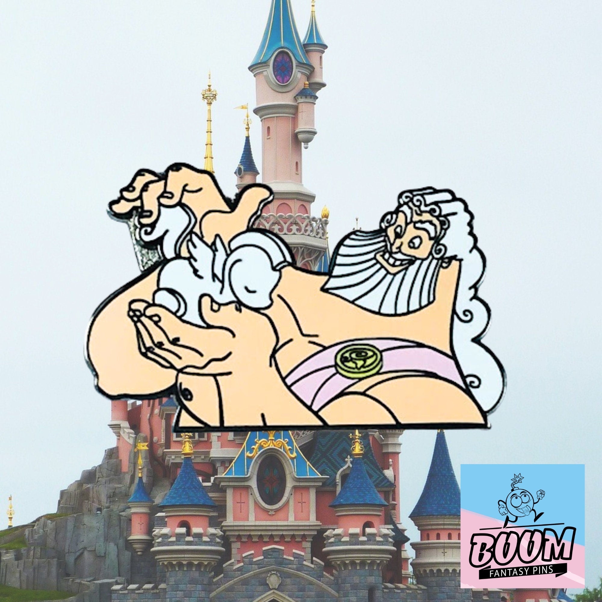 Pin – Hércules, Zeus y Pegaso de Hércules – Disney Fantasy