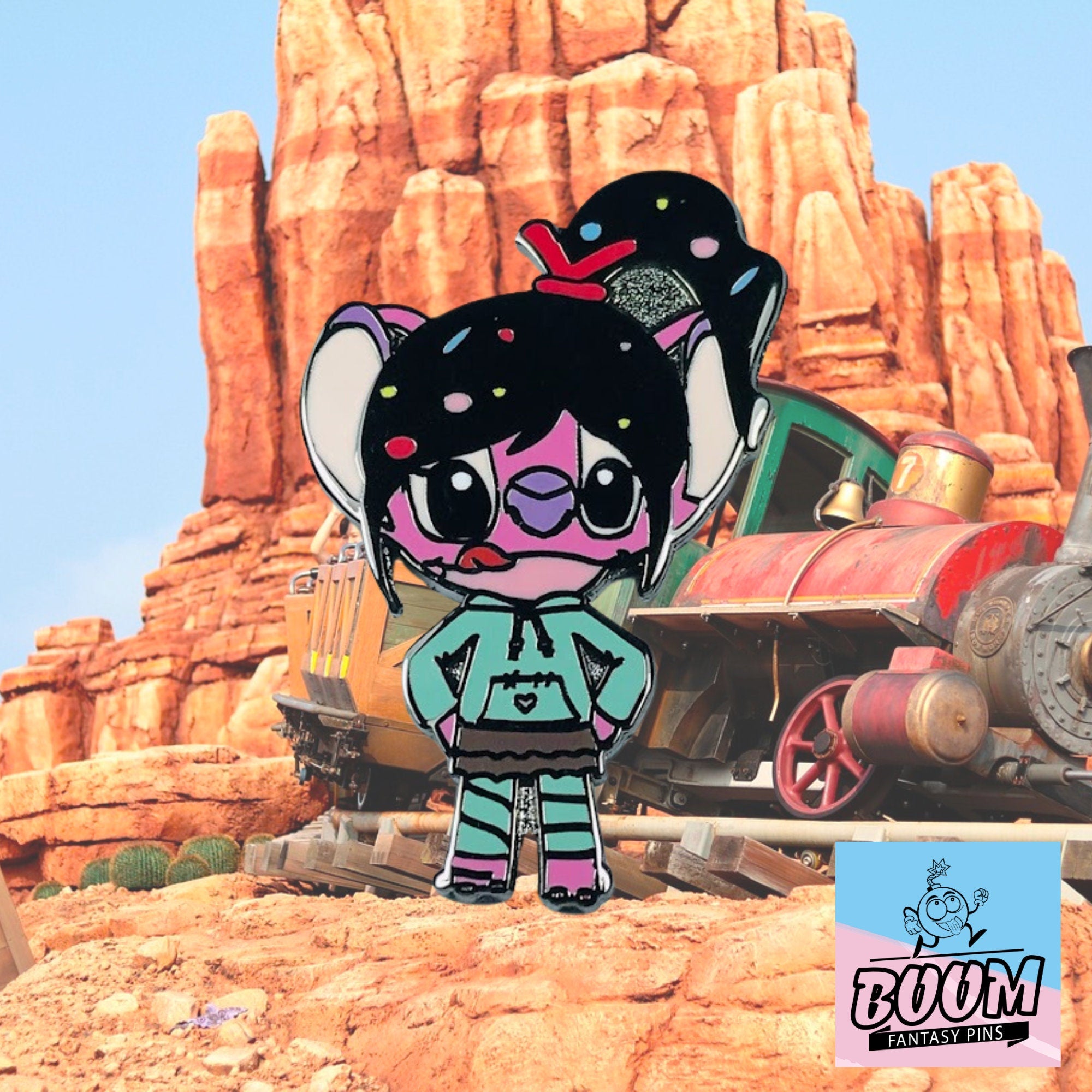 Pin – Angel as Vanellope Von Scheweetz from Lilo & Stitch – Disney Fantasy