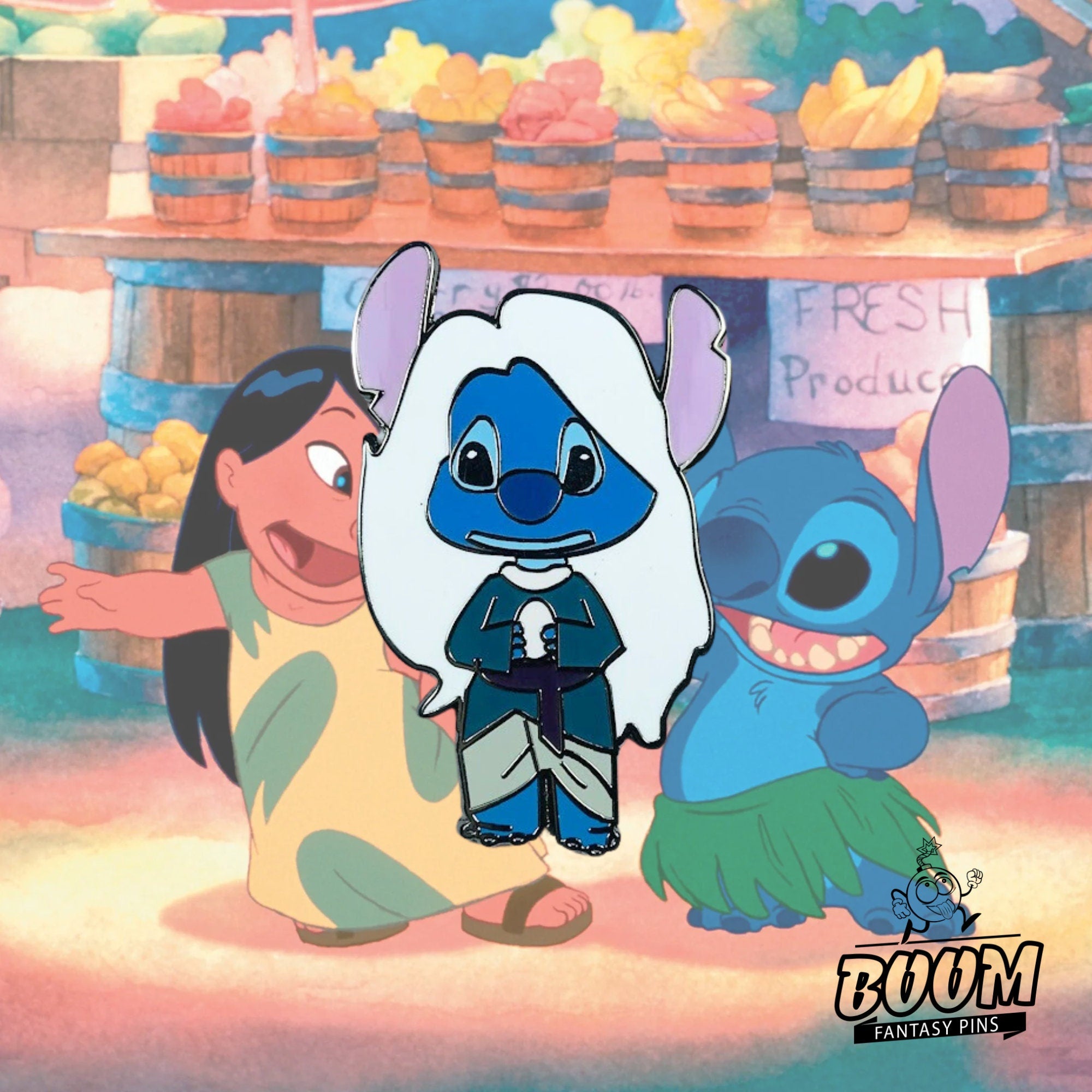 Pin – Stitch como Kida Nedakh de Lilo y Stitch – Disney Fantasy