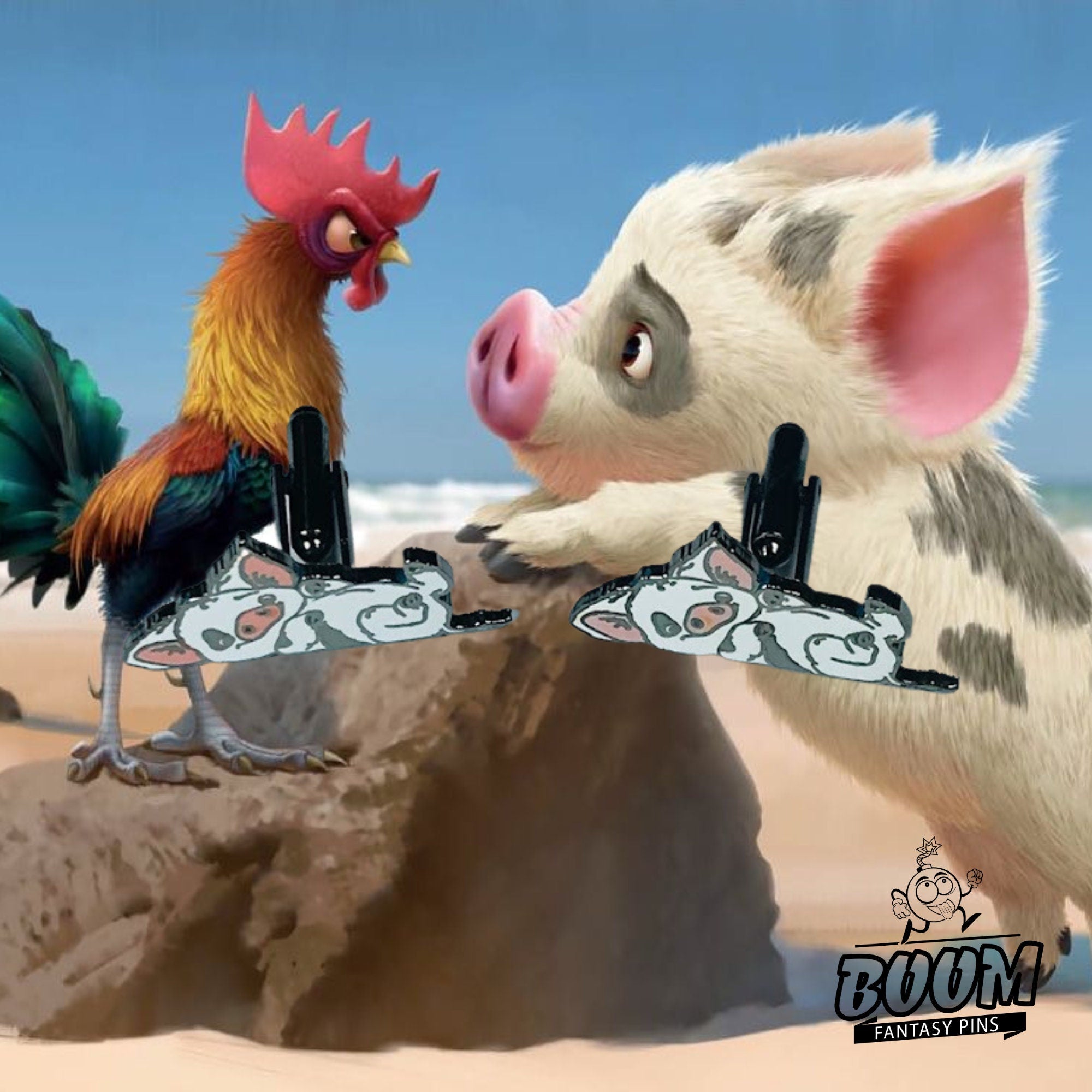 Cufflinks – Pua from Moana – Disney Fantasy