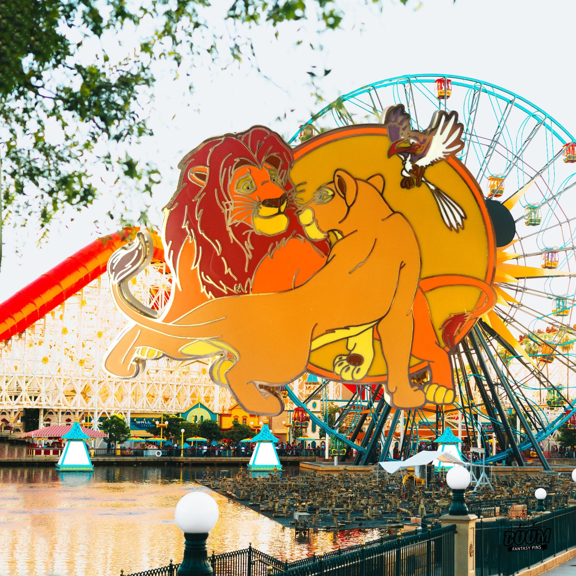 Pin – Simba Nala y Zazu de El Rey León – Disney Fantasy