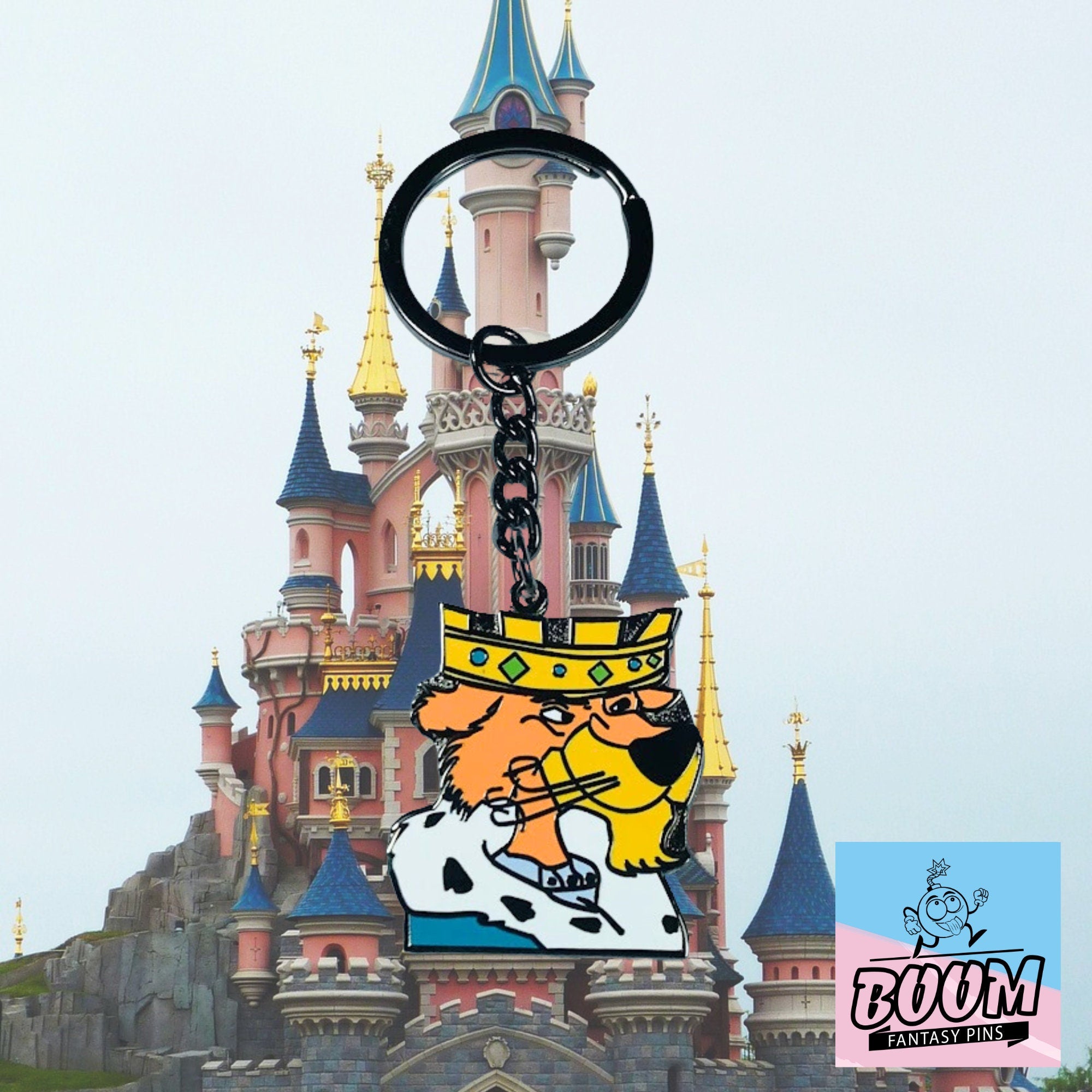 Llavero – Príncipe Juan de Robin Hood – Disney Fantasy