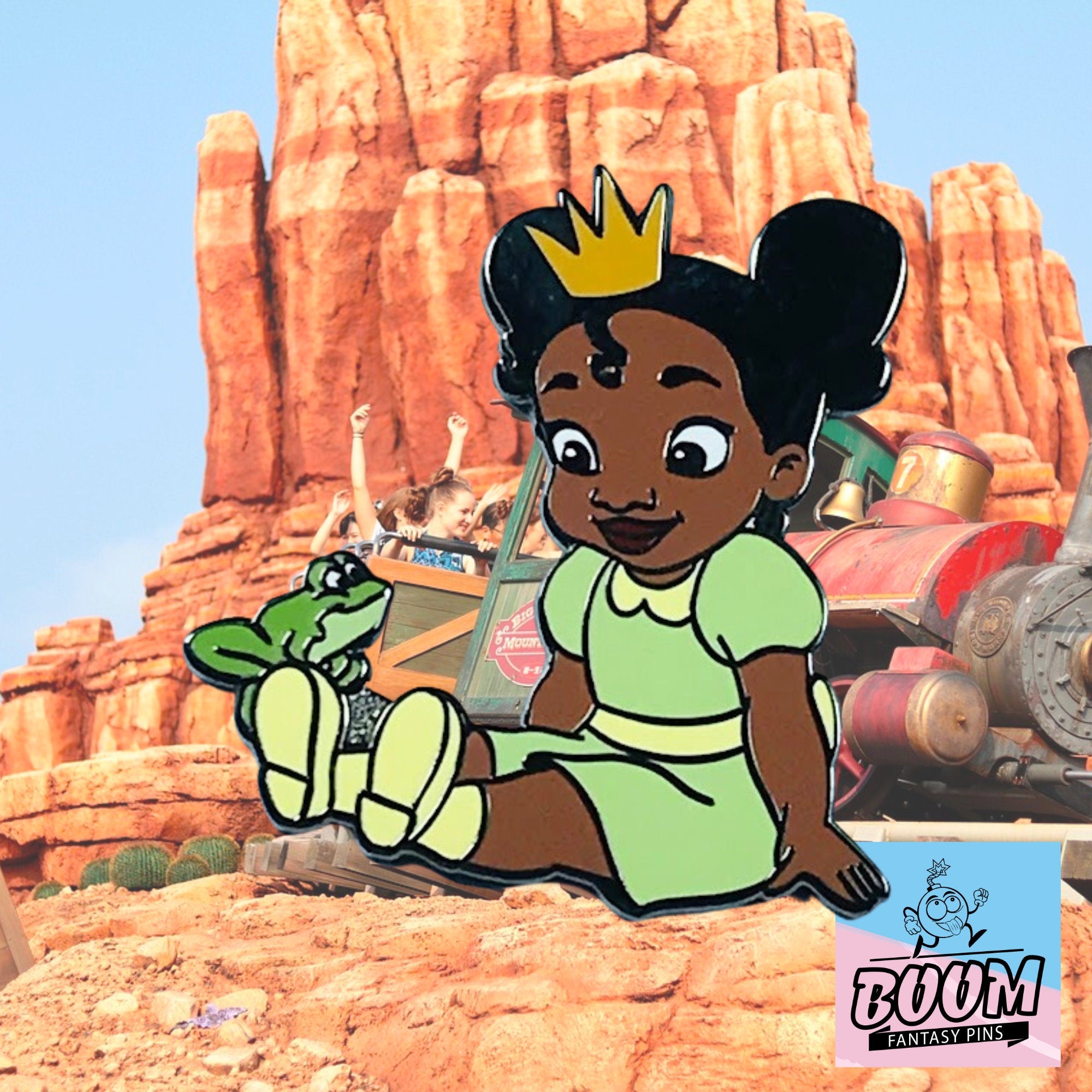 Pin – Princesa Tiana de La Princesa y el Sapo – Disney Fantasy