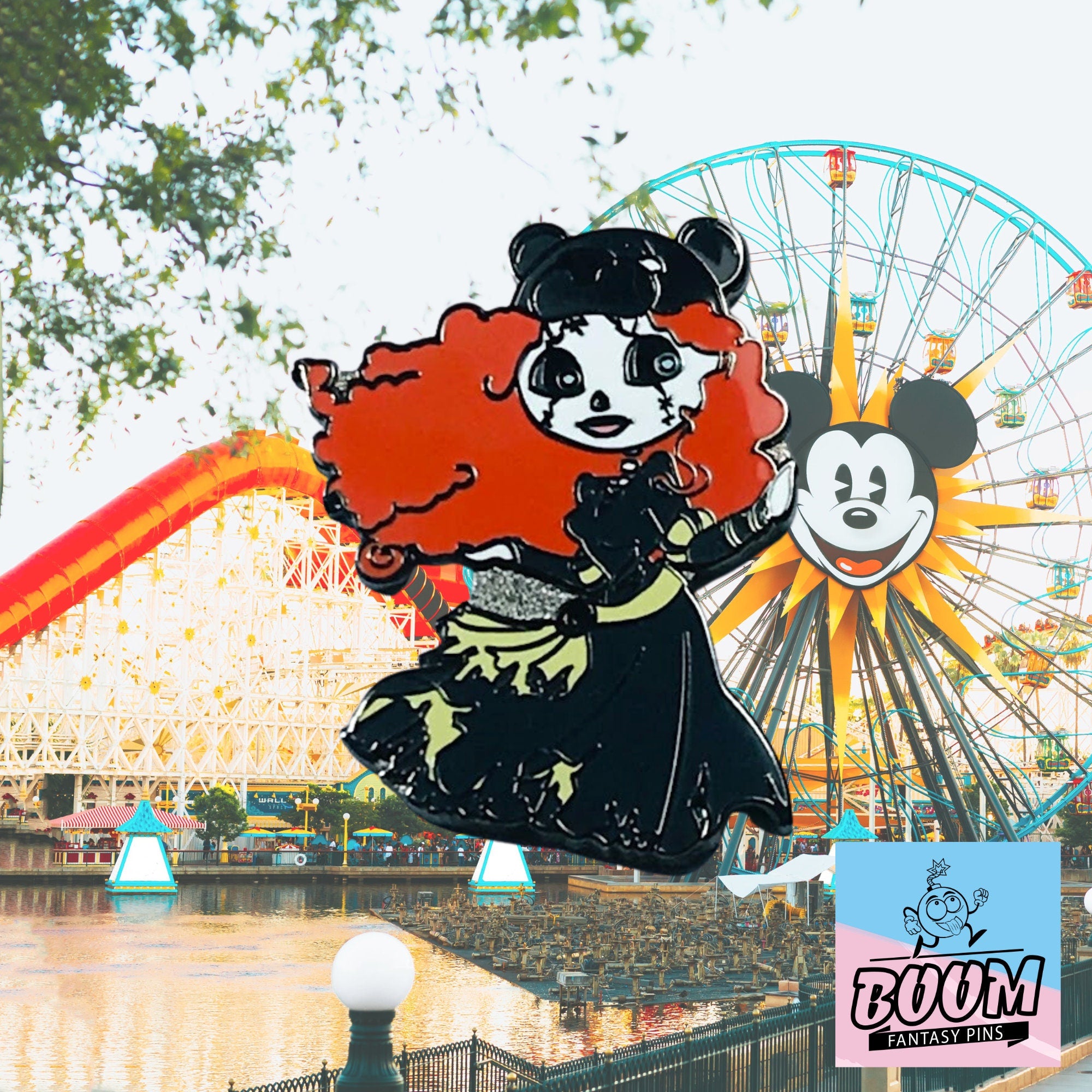 Pin – Mérida como zombi de Valiente – Disney Fantasy