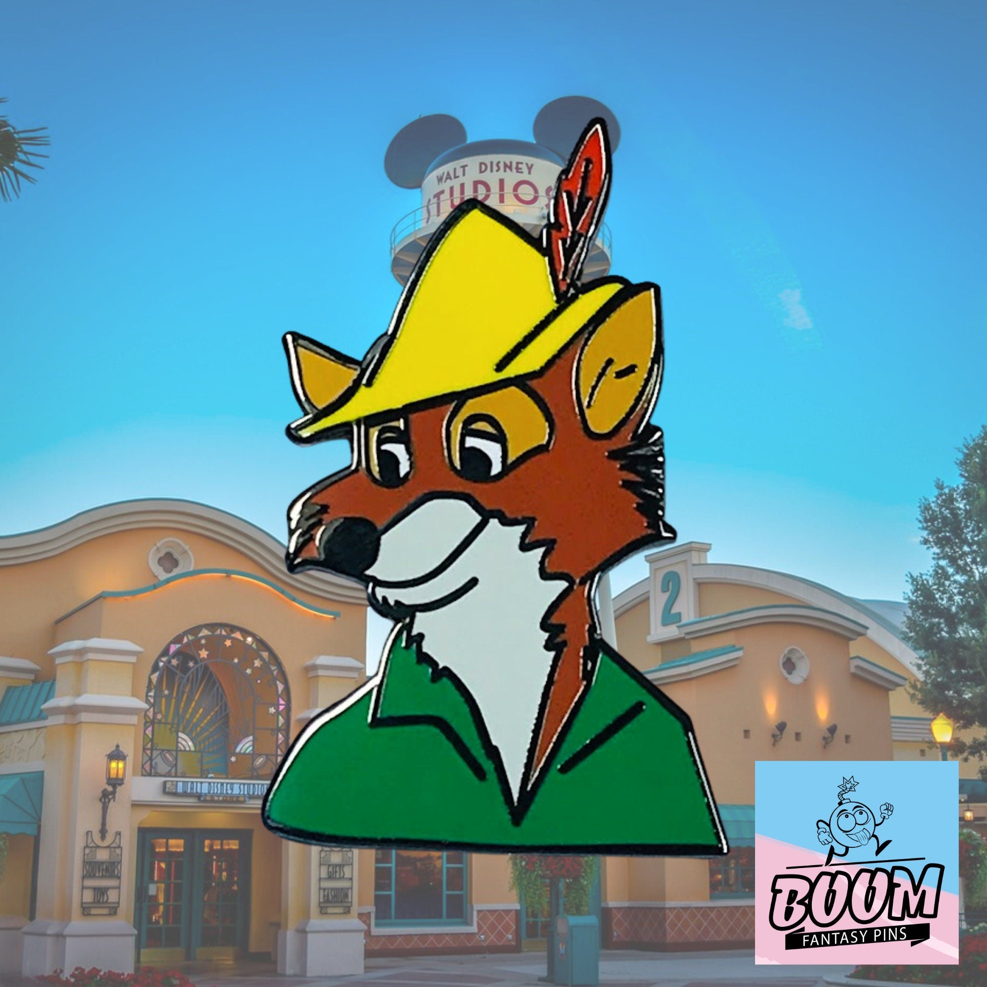 Pin – Monsieur Hood from Robin Hood Adventure – Disney Fantasy