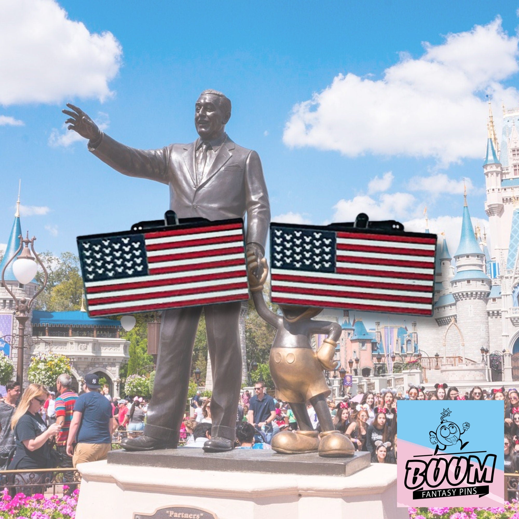 Boutons de manchette – Mickey Mouse du film Mickey Mouse Disney Fantasy