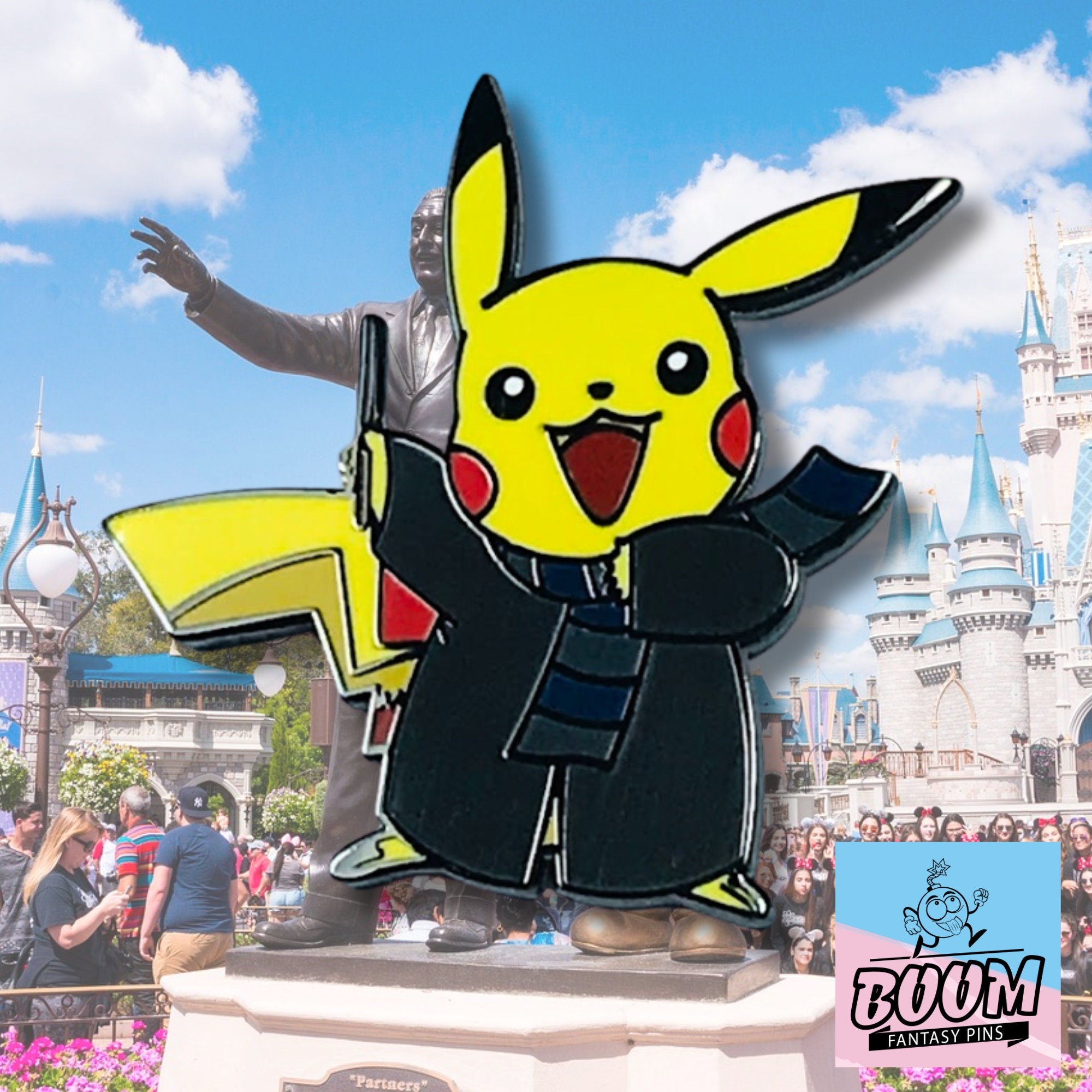 Pin – Pikachu del crossover de Pokémon y Harry Potter – Disney Fantasy