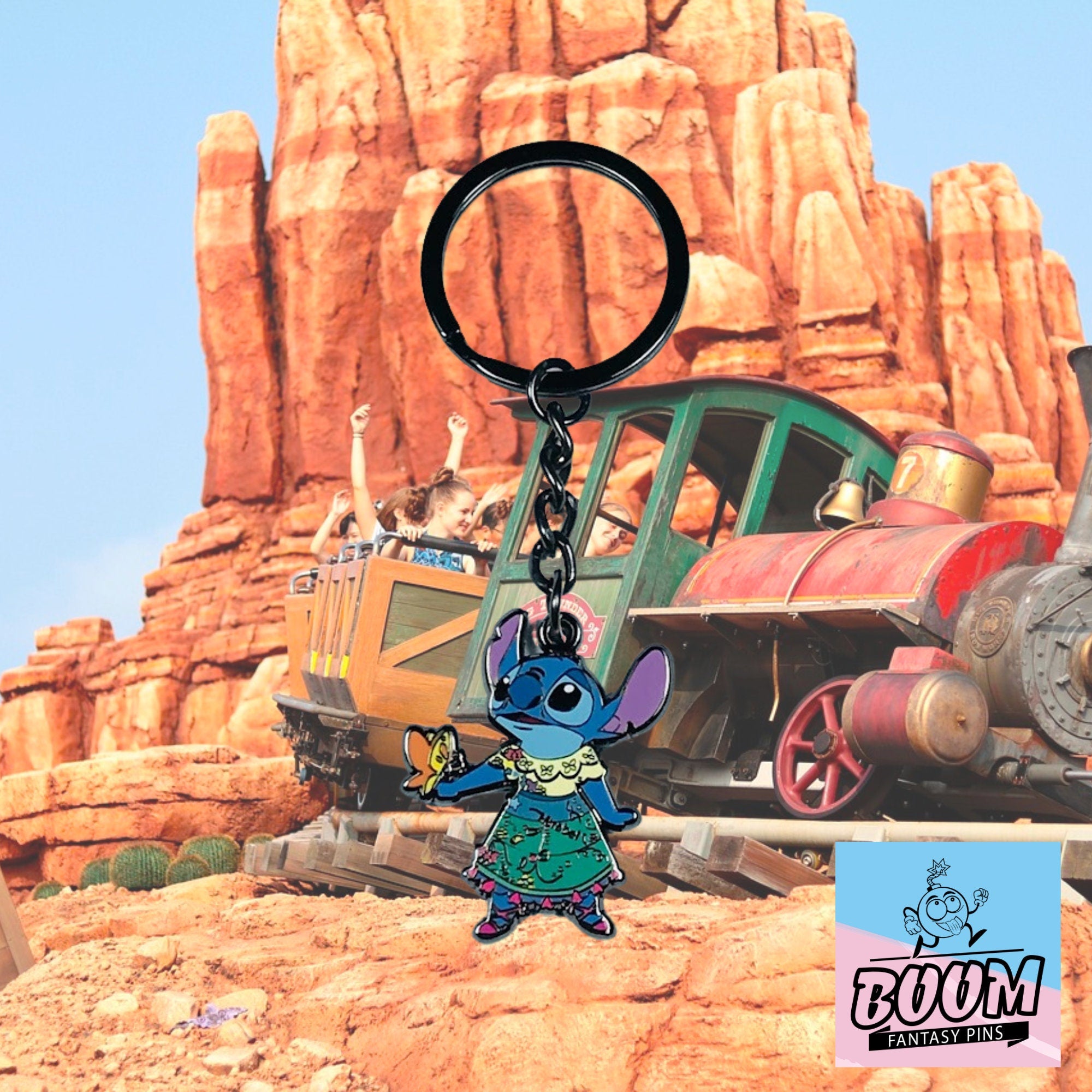 Porte-clés – Stitch Expérience 626 de Lilo &amp; Stitch – Disney Fantasy