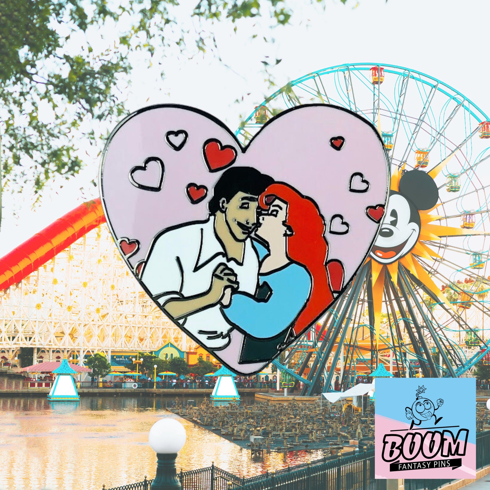 Pin's – Ariel et le prince Éric de La Petite Sirène – Disney Fantasy