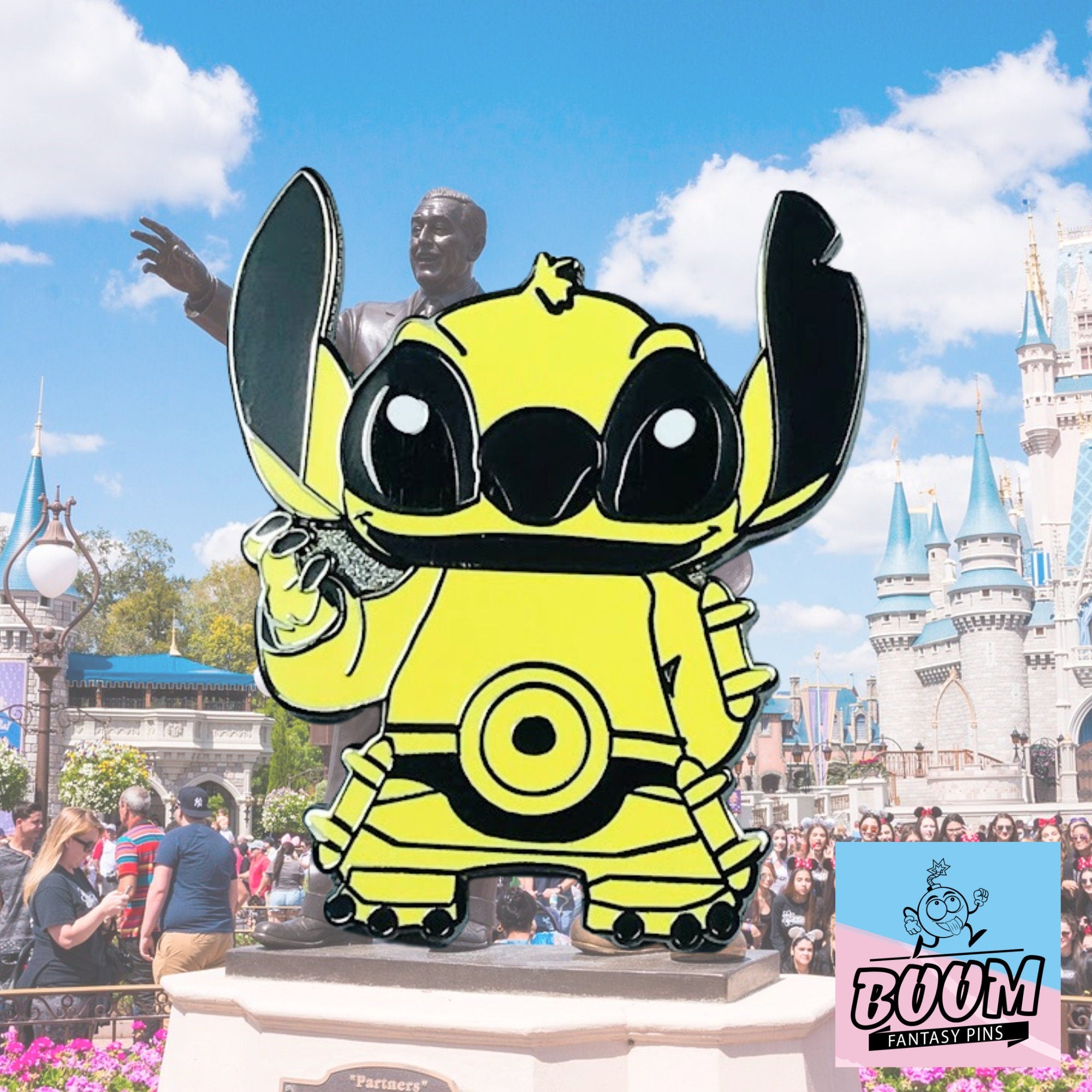 Pin - Stitch como C-3PO de Lilo &amp; Stitch - Disney Fantasy