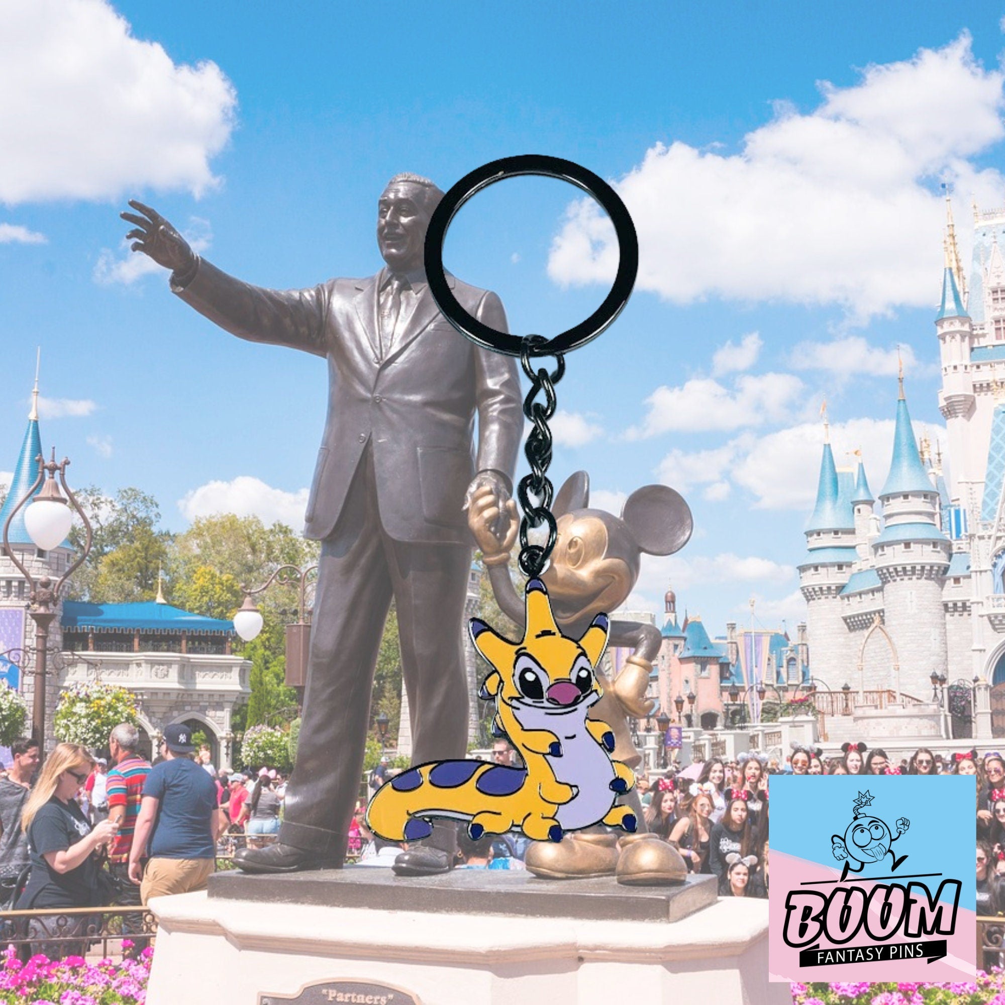 Llavero – Experimento 029 Damas de Lilo y Stitch – Disney Fantasy