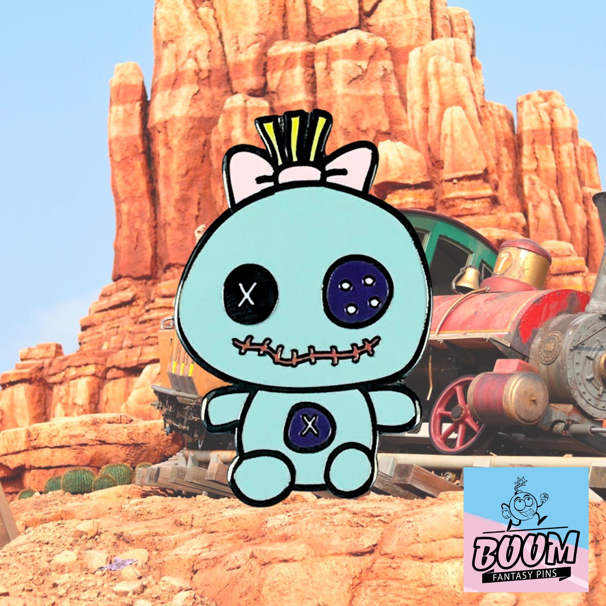 Pin – Trapos de Lilo y Stitch – Disney Fantasy