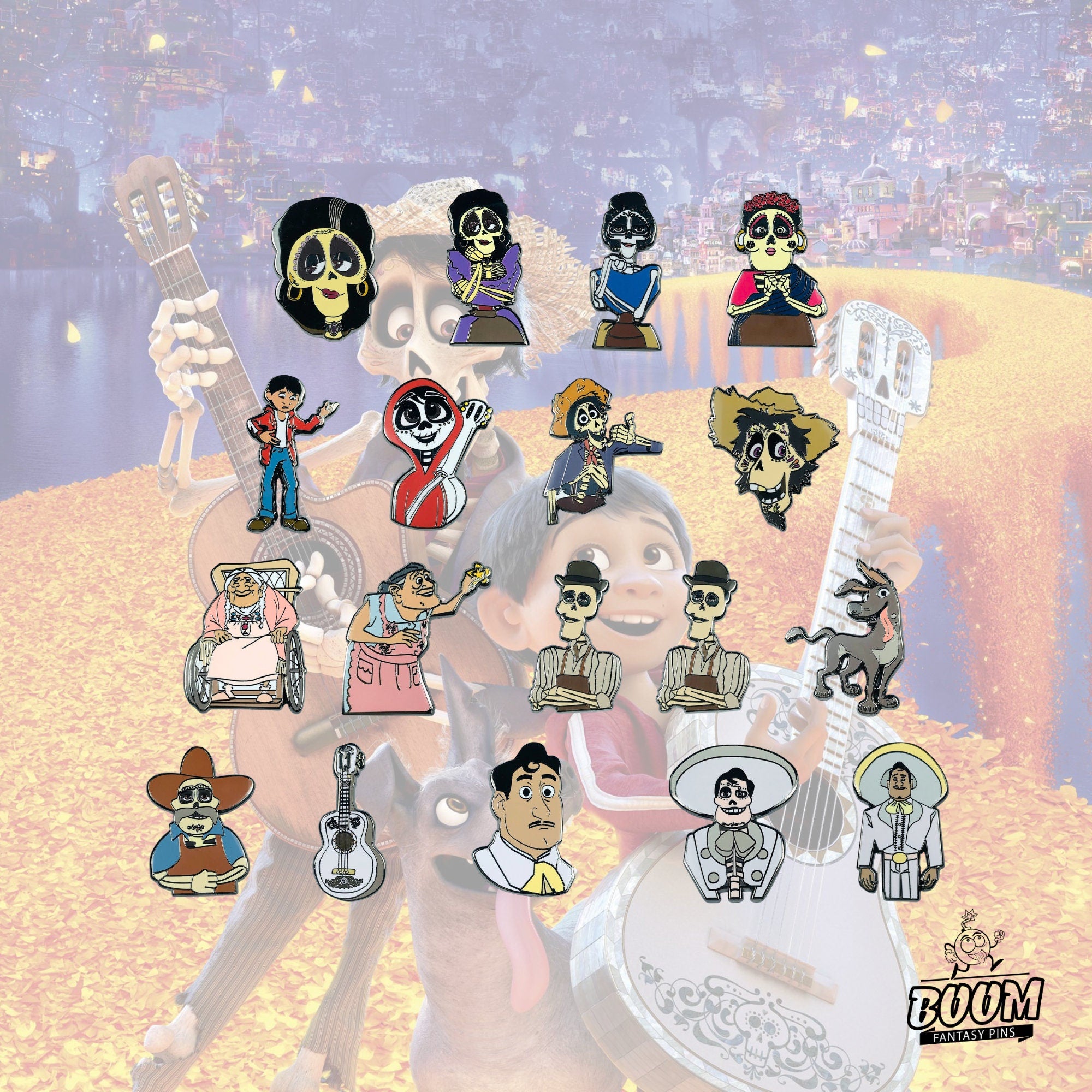 Pin – Miguel Rivera de Coco – Fantasía Disney
