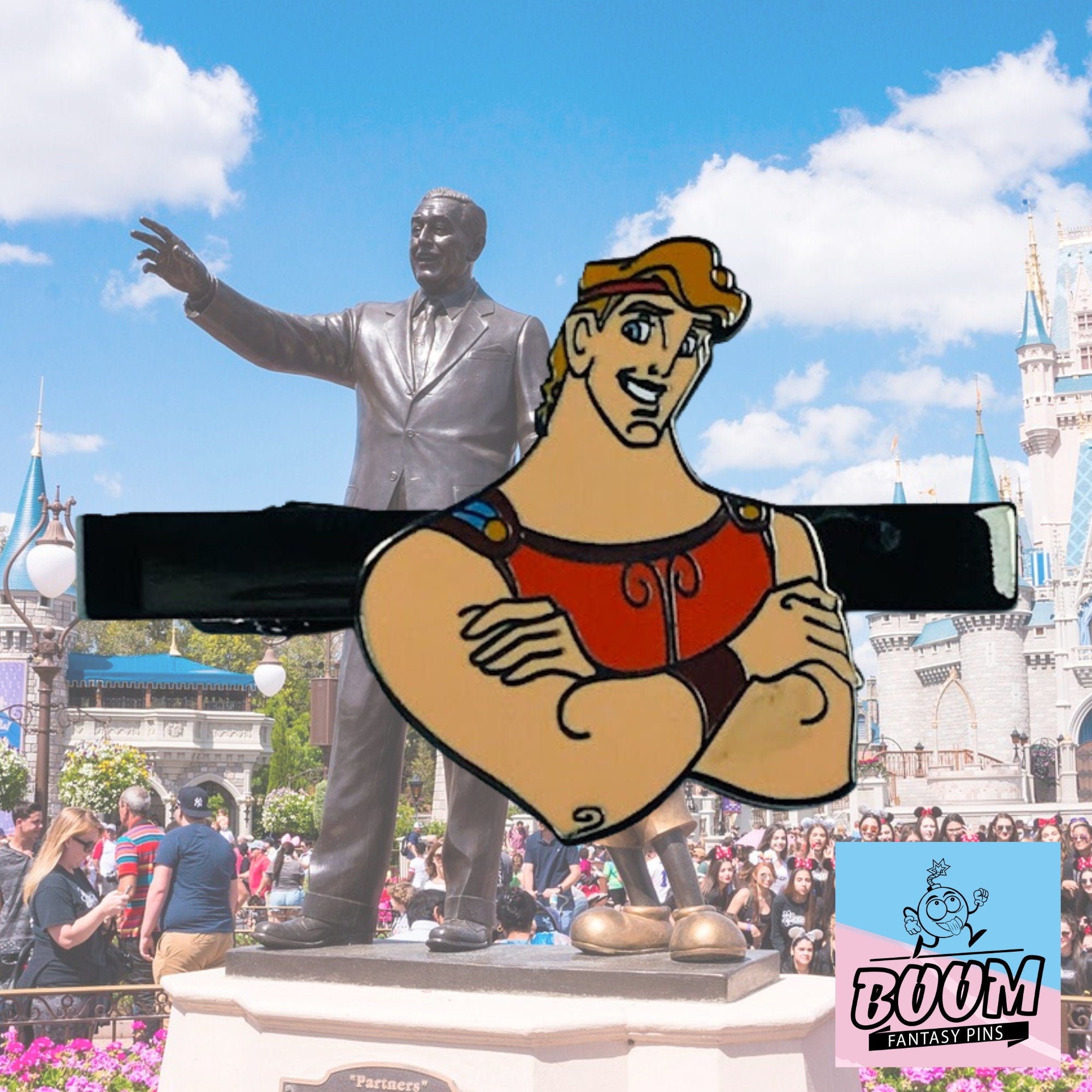 Pinza de corbata – Hércules de Hércules – Disney Fantasy