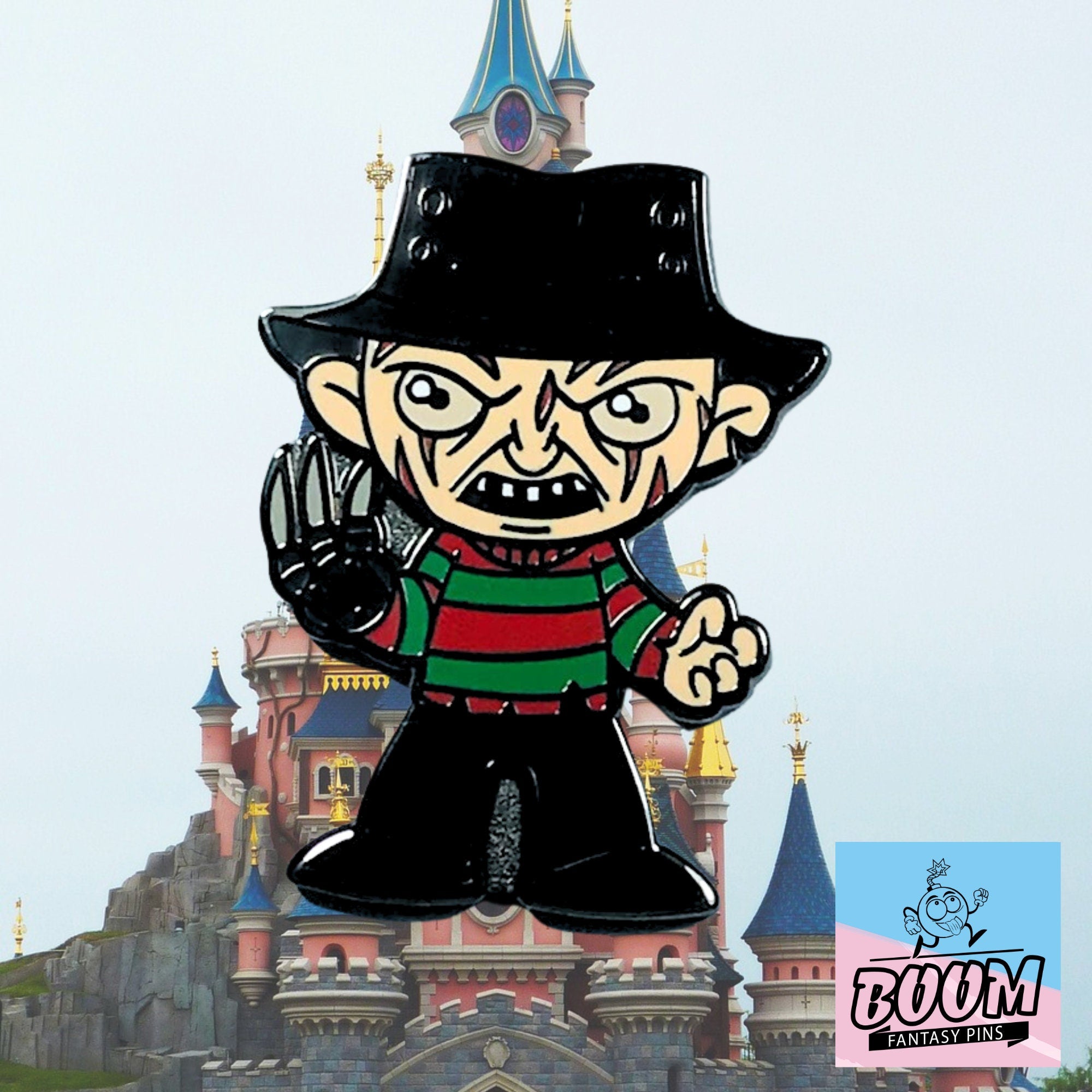 Épingle – Freddy Krueger du film d'horreur « Les Griffes de la nuit » de Wes Craven