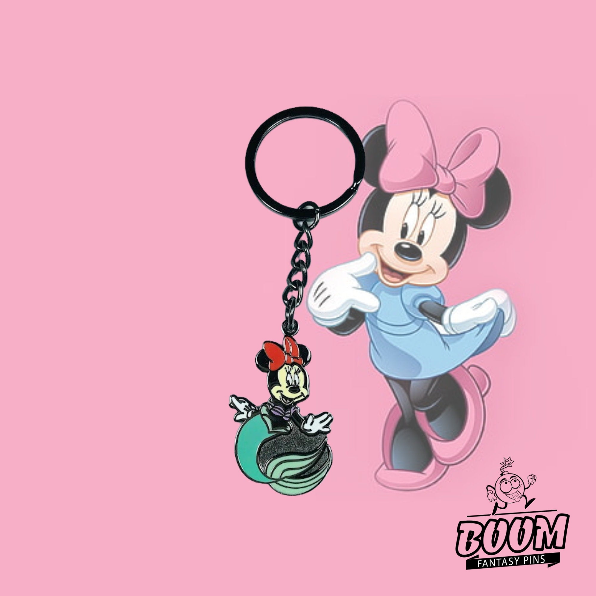 Llavero – Minnie Mouse como Ariel de La Sirenita – Disney Fantasy